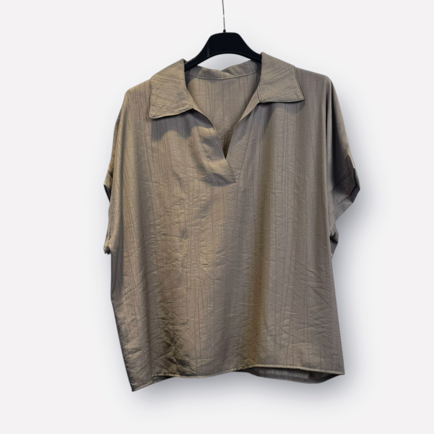 Blusa oversize con scollo a V 0234 – NEUS