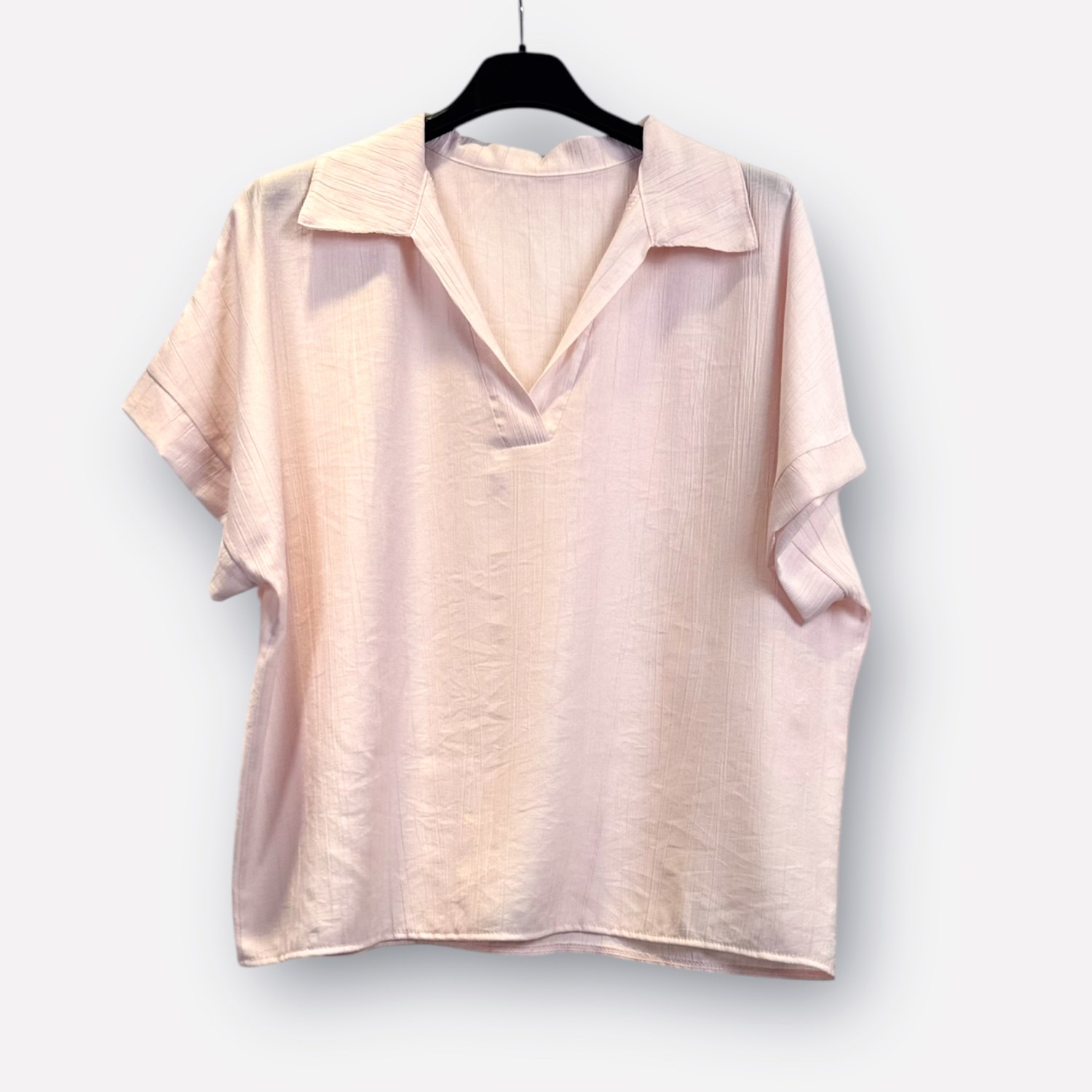 Blusa oversize con scollo a V 0234 – NEUS