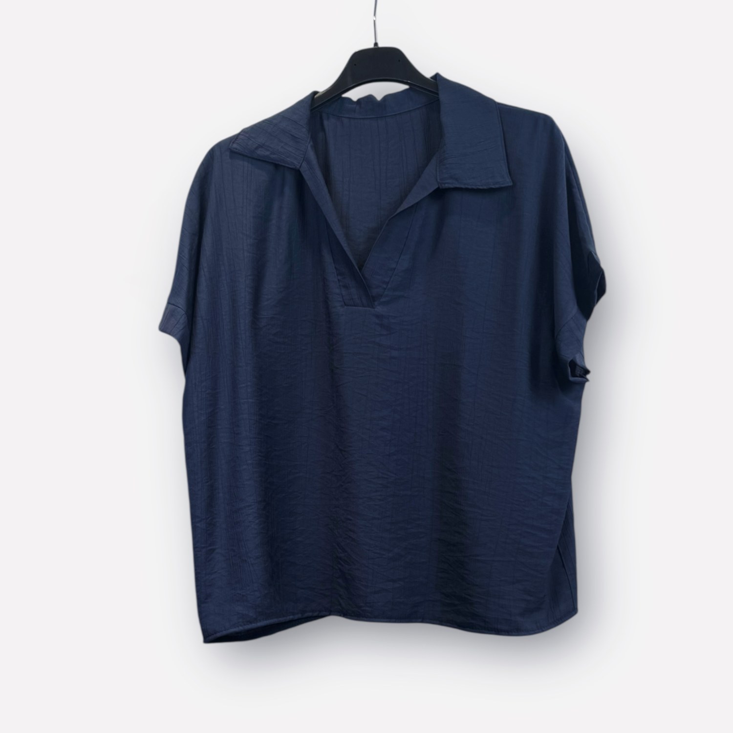 Blusa oversize con scollo a V 0234 – NEUS