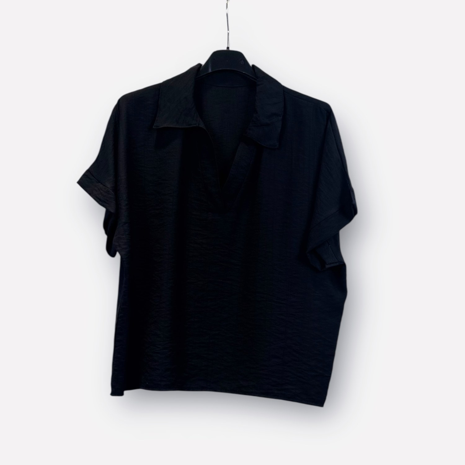 Blusa oversize con scollo a V 0234 – NEUS