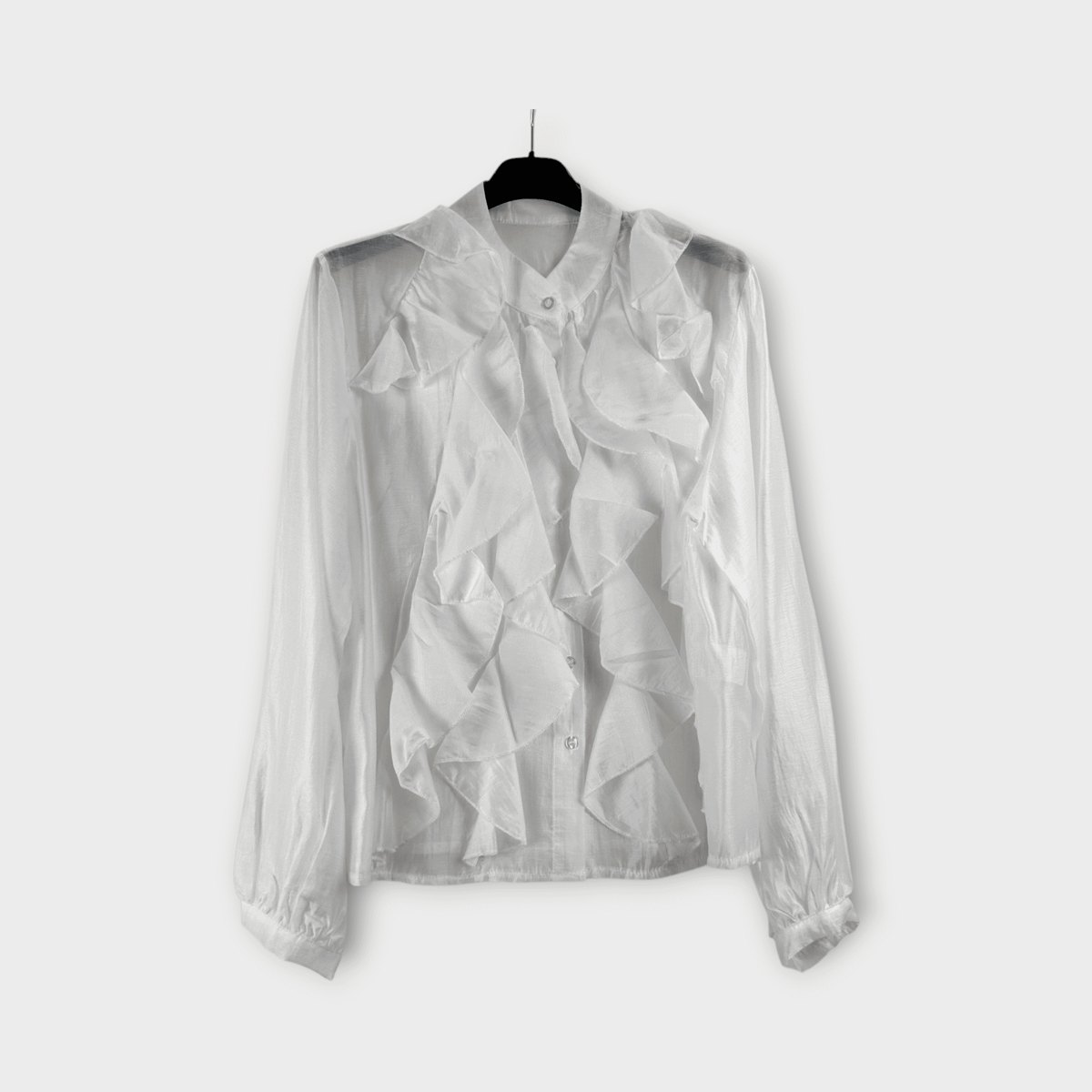 Camicia donna con volant 0272 – NEUS