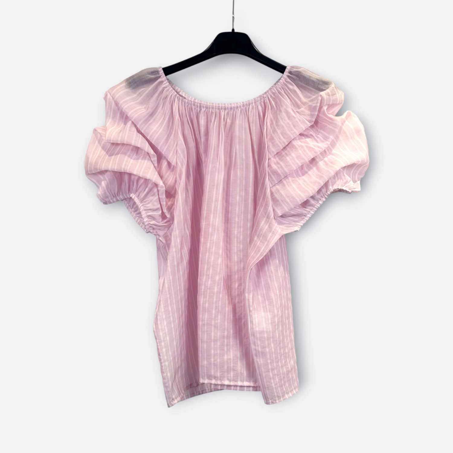 Blusa con maniche a sbuffo 0341/1 – NEUS