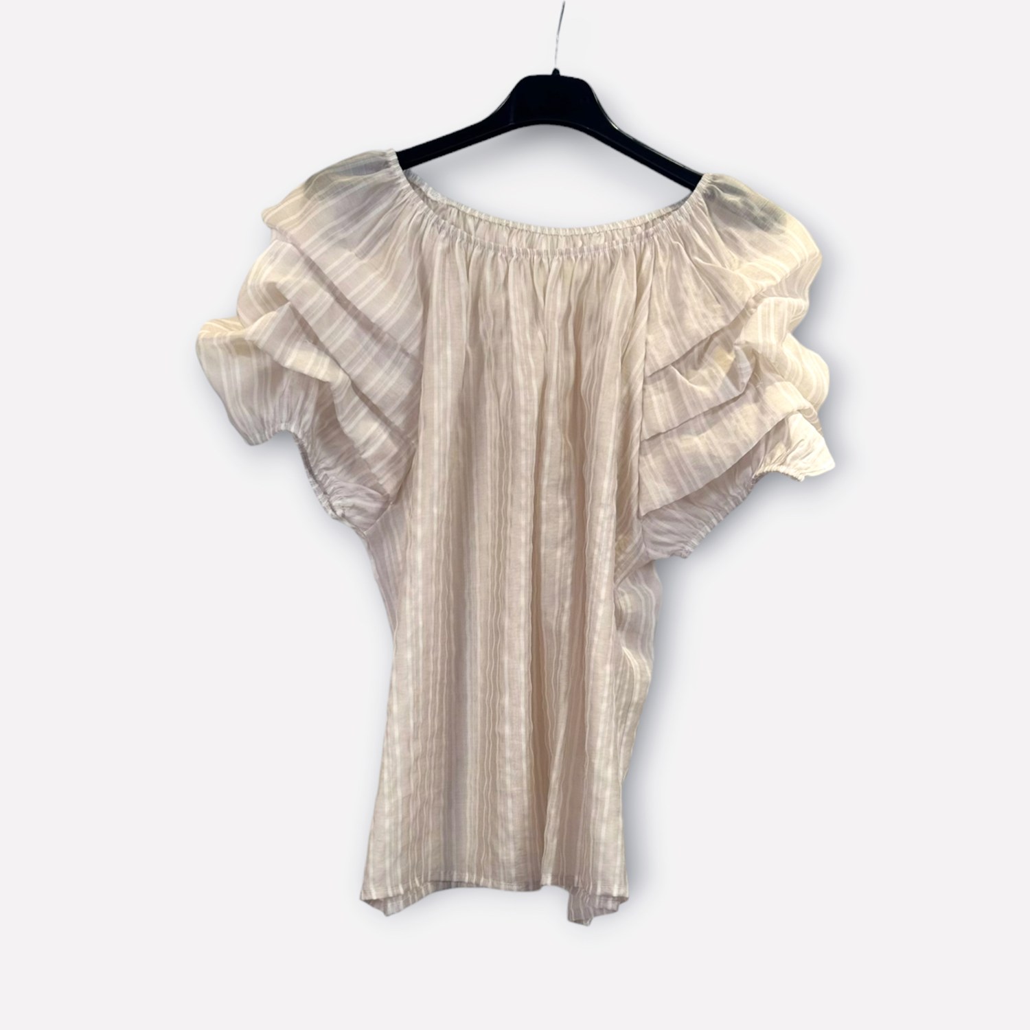 Blusa con maniche a sbuffo 0341/1 – NEUS