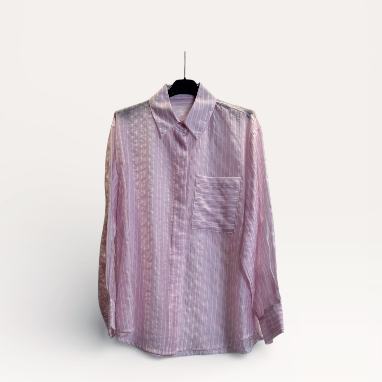Camicia fit rilassato a righe SS26-C3-61 – NEUS