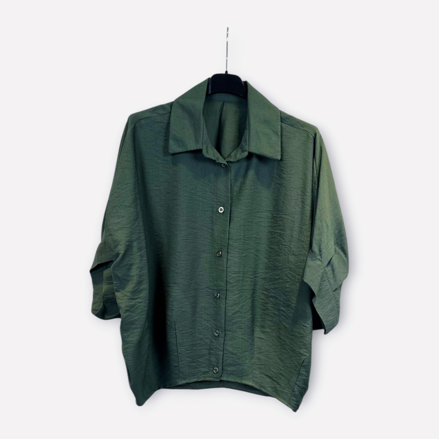 Camicia oversize a maniche corte SS26-C5-13 – NEUS