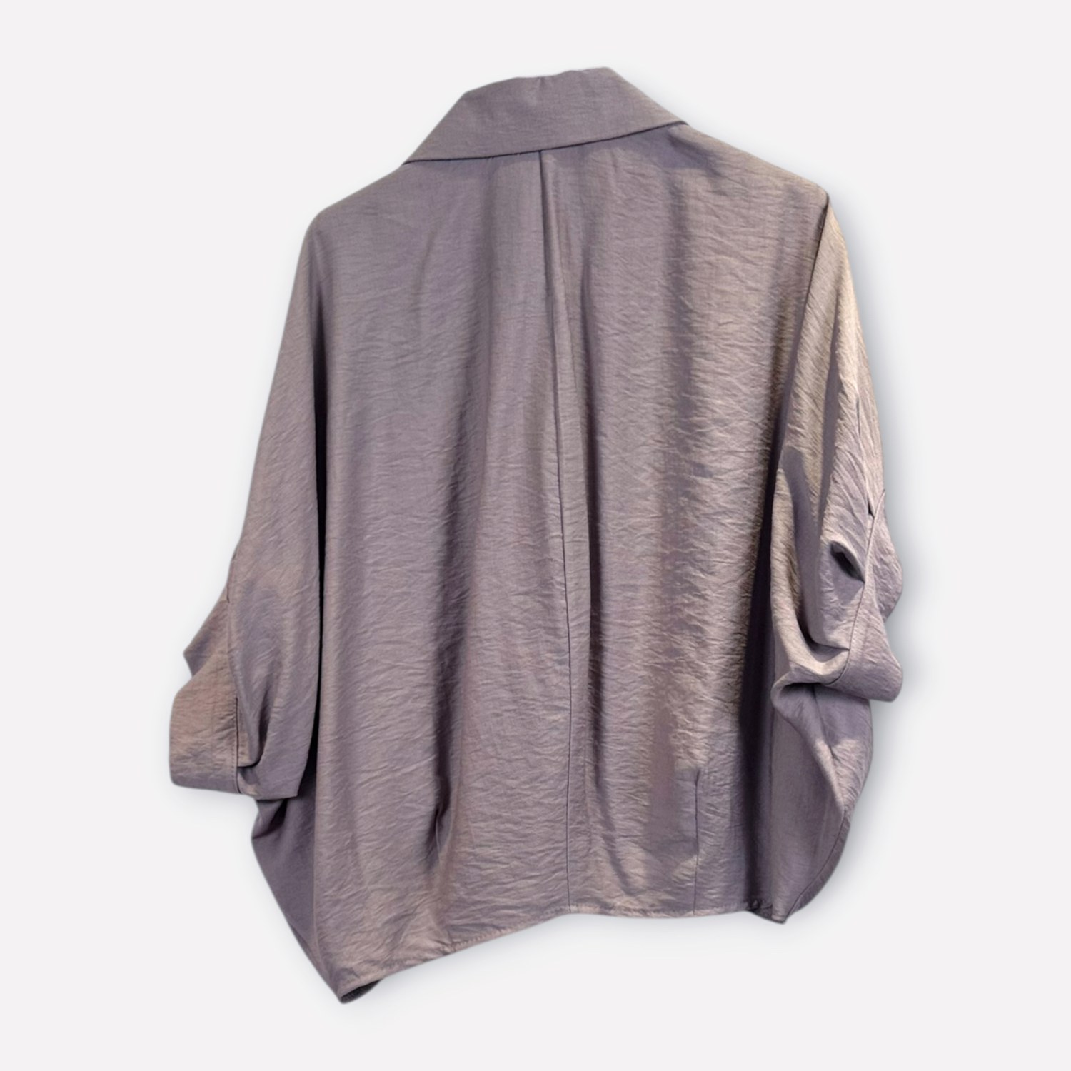 Camicia oversize a maniche corte SS26-C5-13 – NEUS