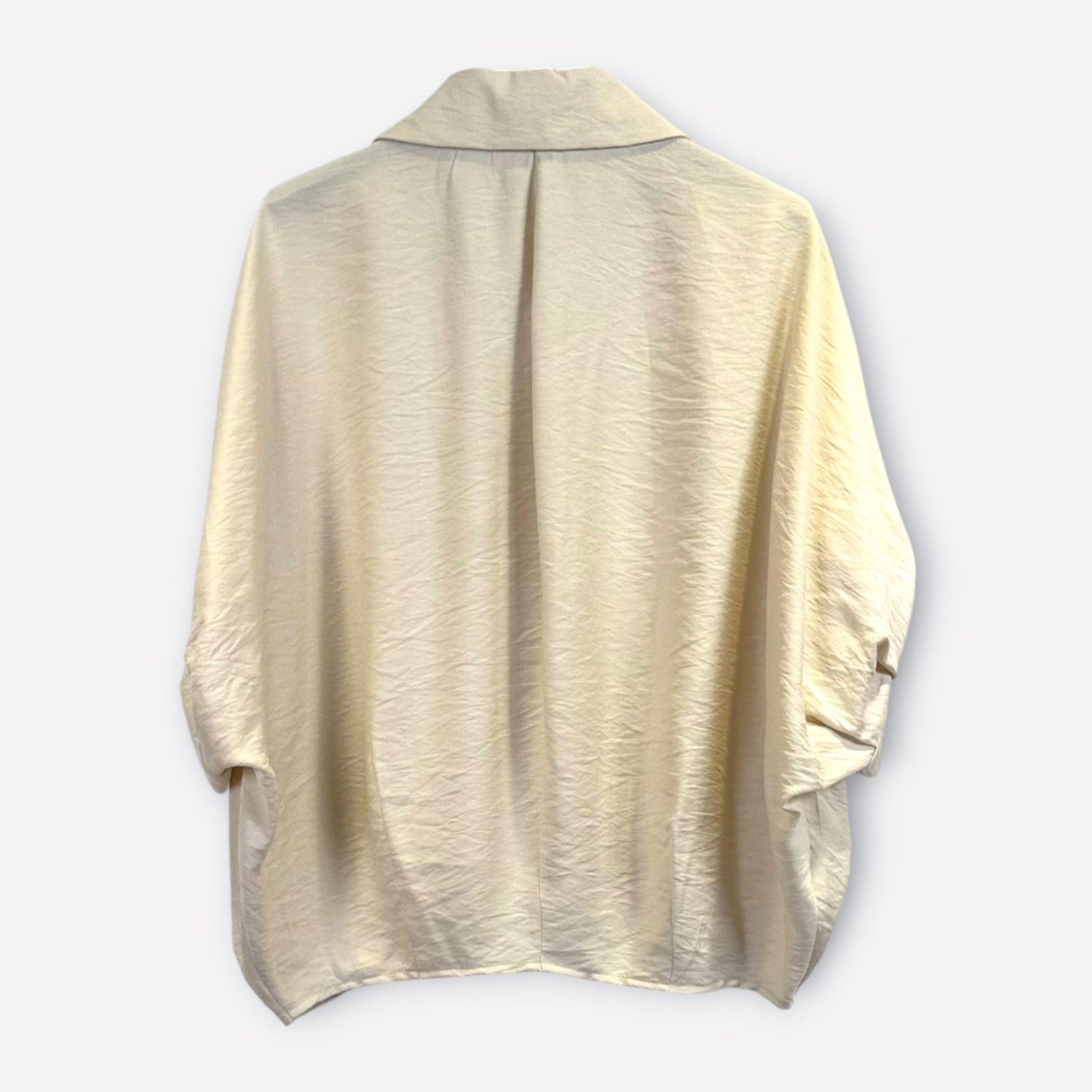 Camicia oversize a maniche corte SS26-C5-13 – NEUS