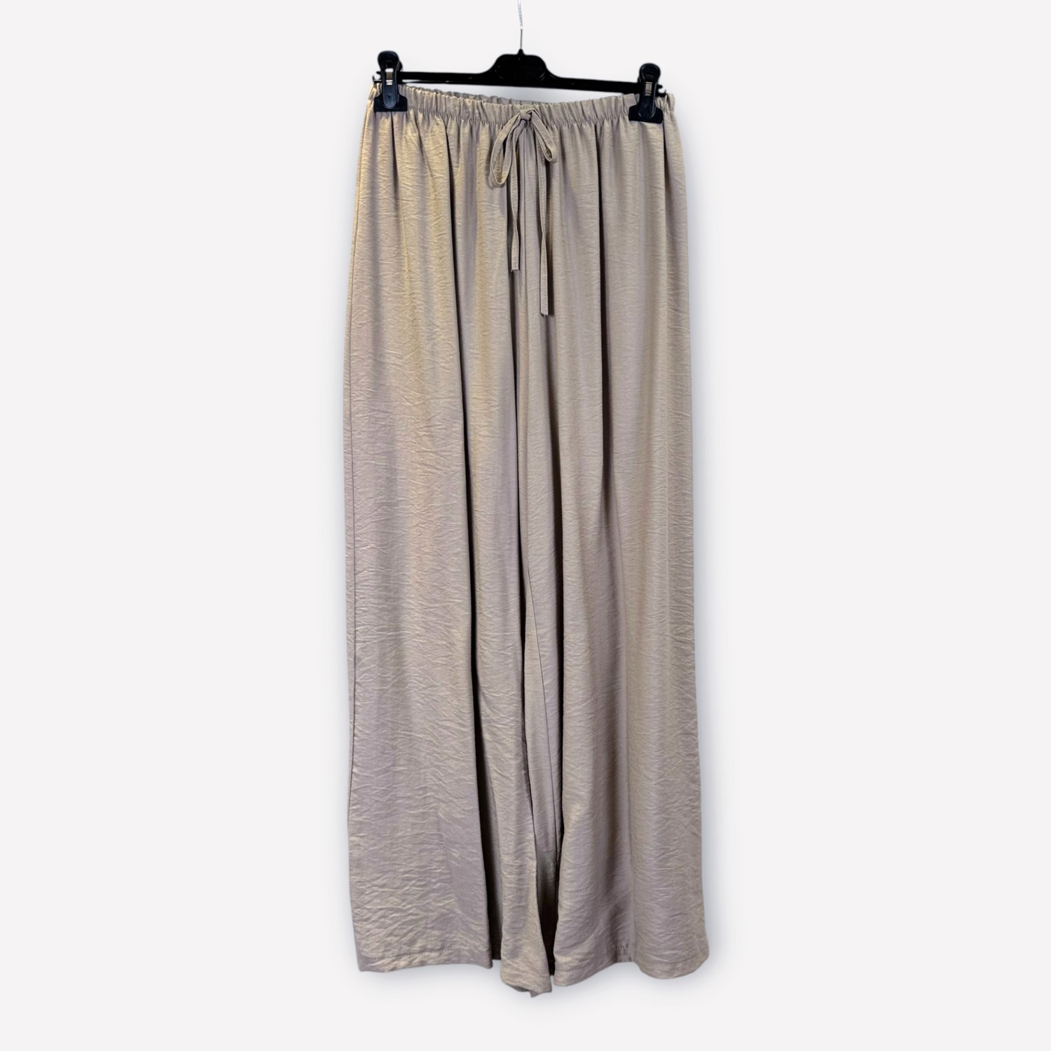 Completo in viscosa con camicia arricciata e pantaloni a gamba ampia 0261/0262 – NEUS