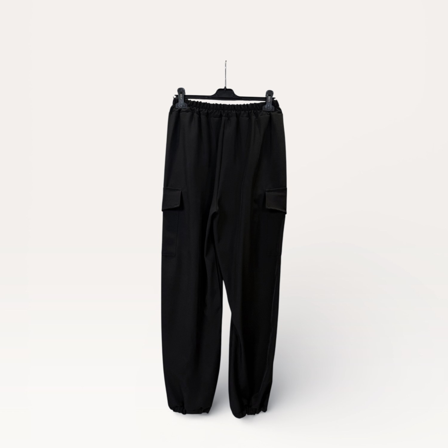 Completo giacca croppata con coulisse in vita+ Pantaloni cargo a vita alta con fondo elasticizzato 0280/0281 – NEUS