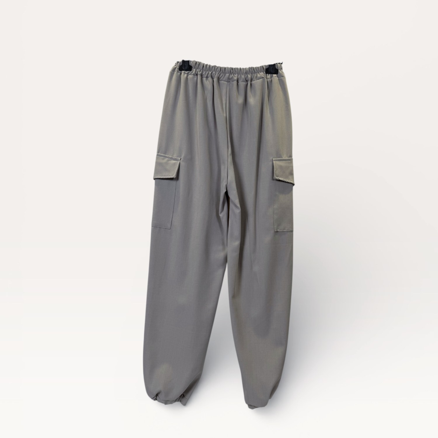 Completo giacca croppata con coulisse in vita+ Pantaloni cargo a vita alta con fondo elasticizzato 0280/0281 – NEUS