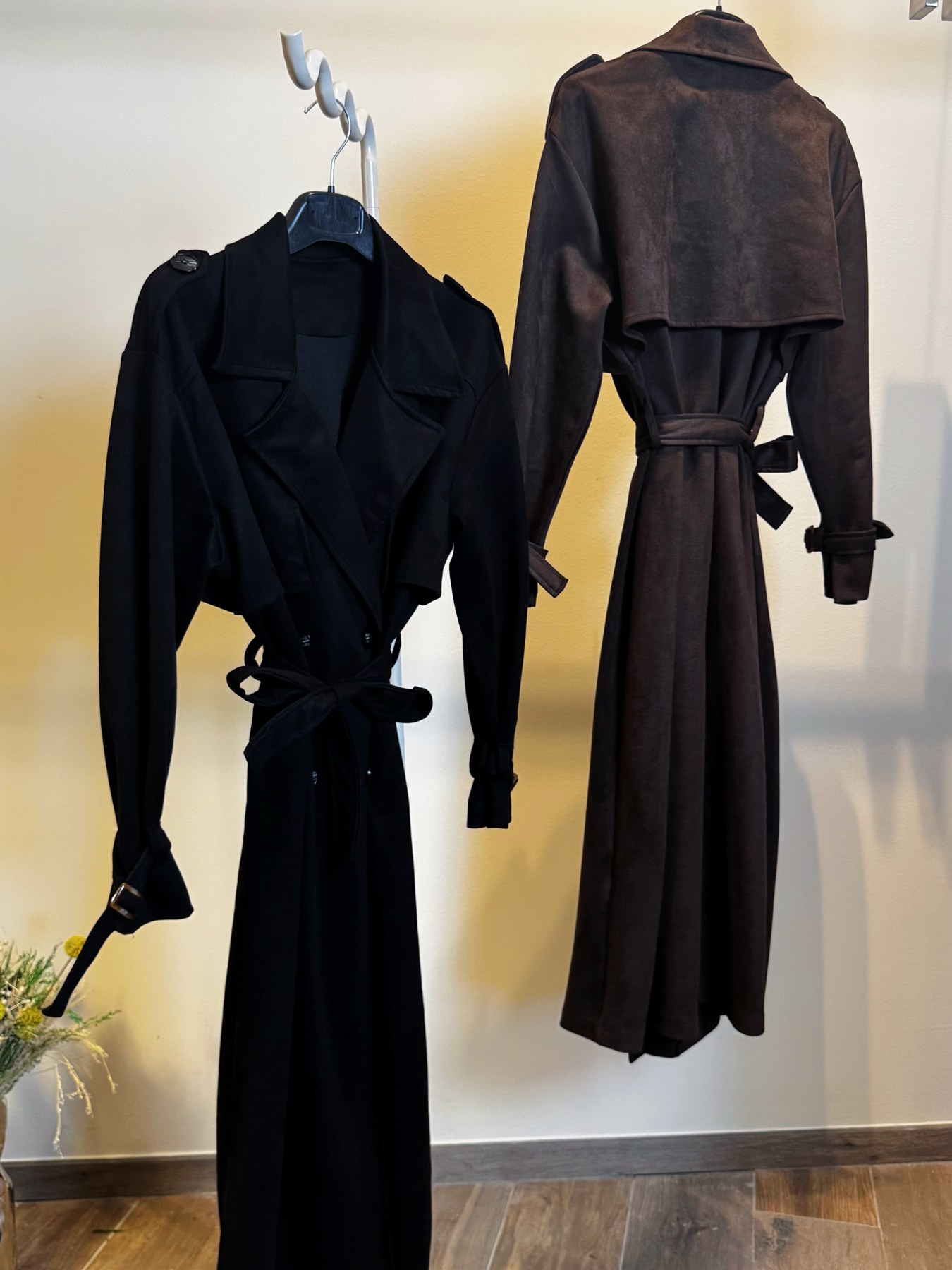 Trench con cintura e revers 0289/2 – NEUS