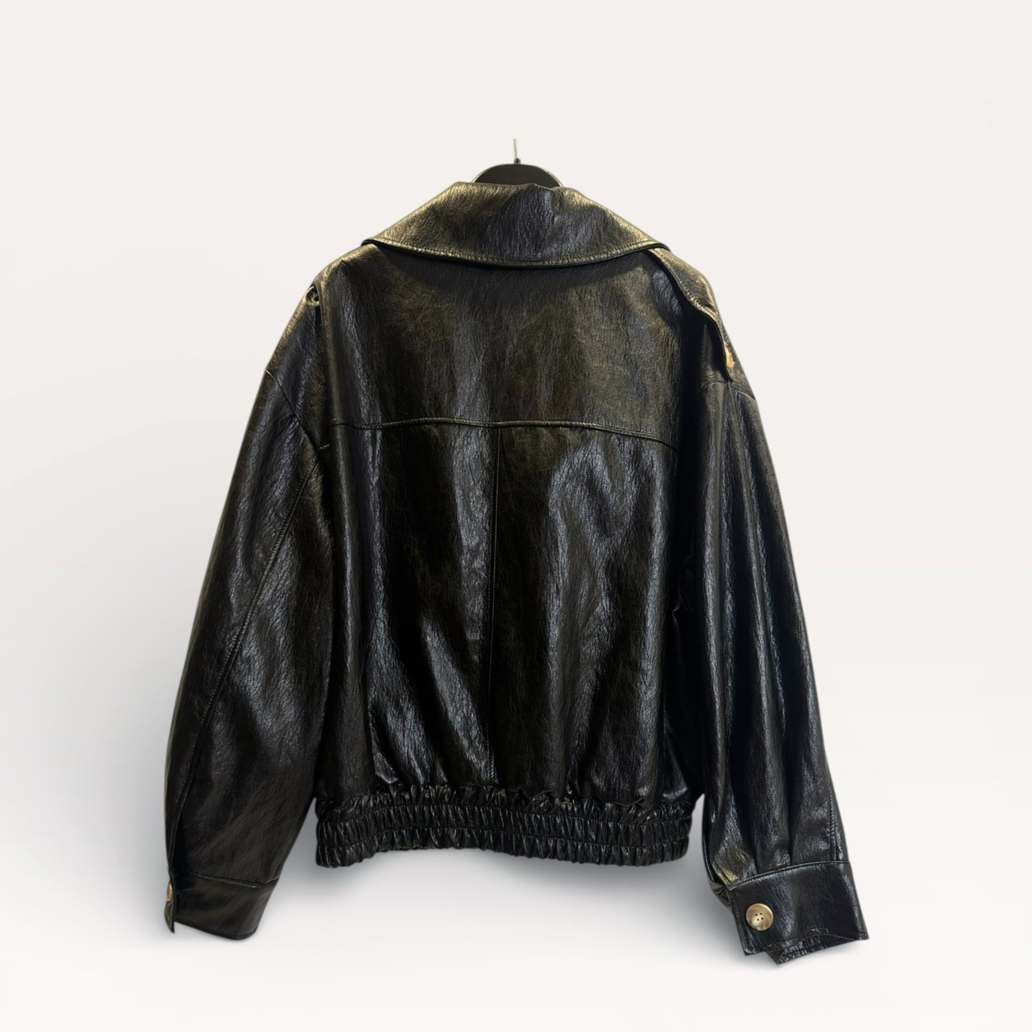 Giacca biker in ecopelle effetto vintage 0299 – NEUS