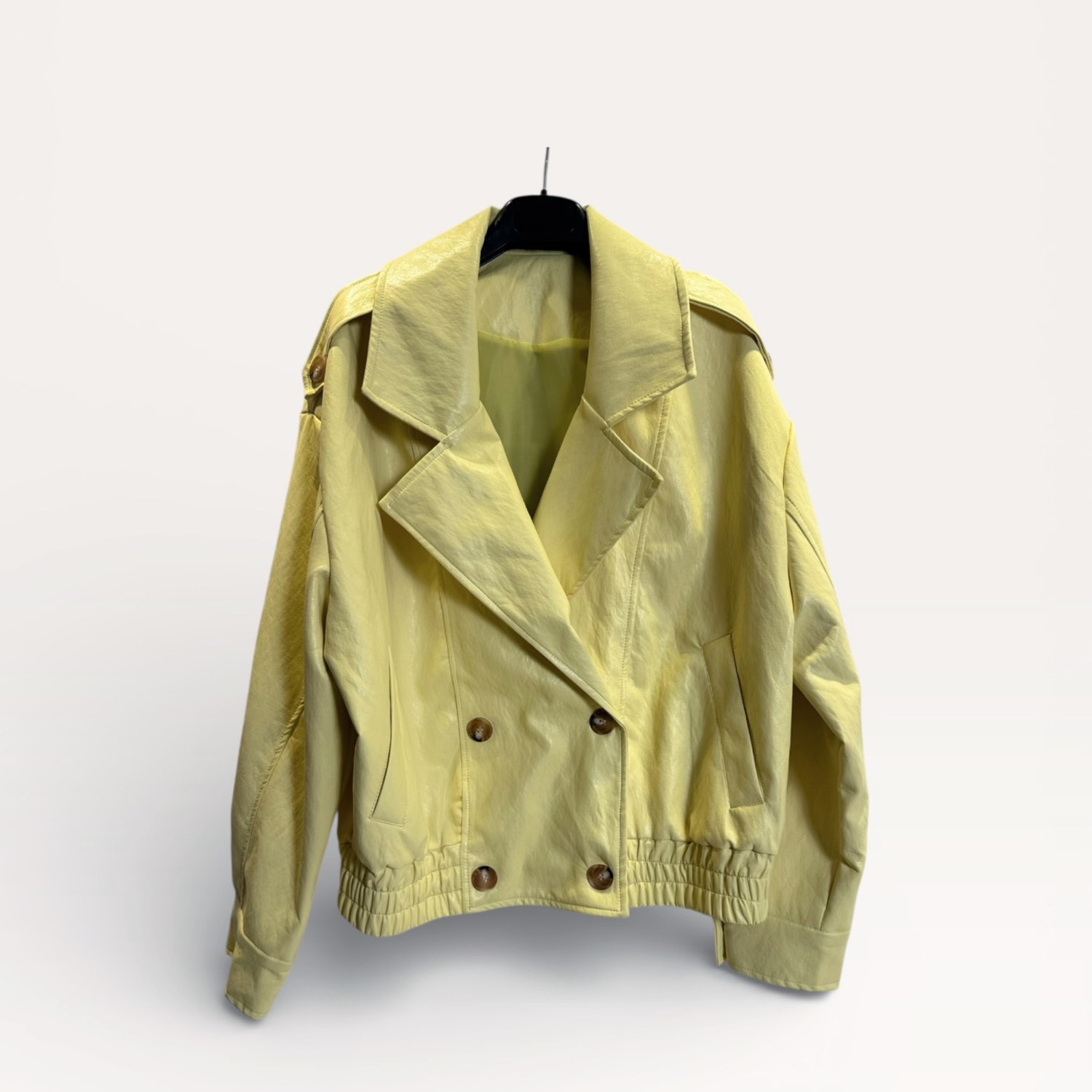 Giacca biker in ecopelle effetto vintage 0299 – NEUS