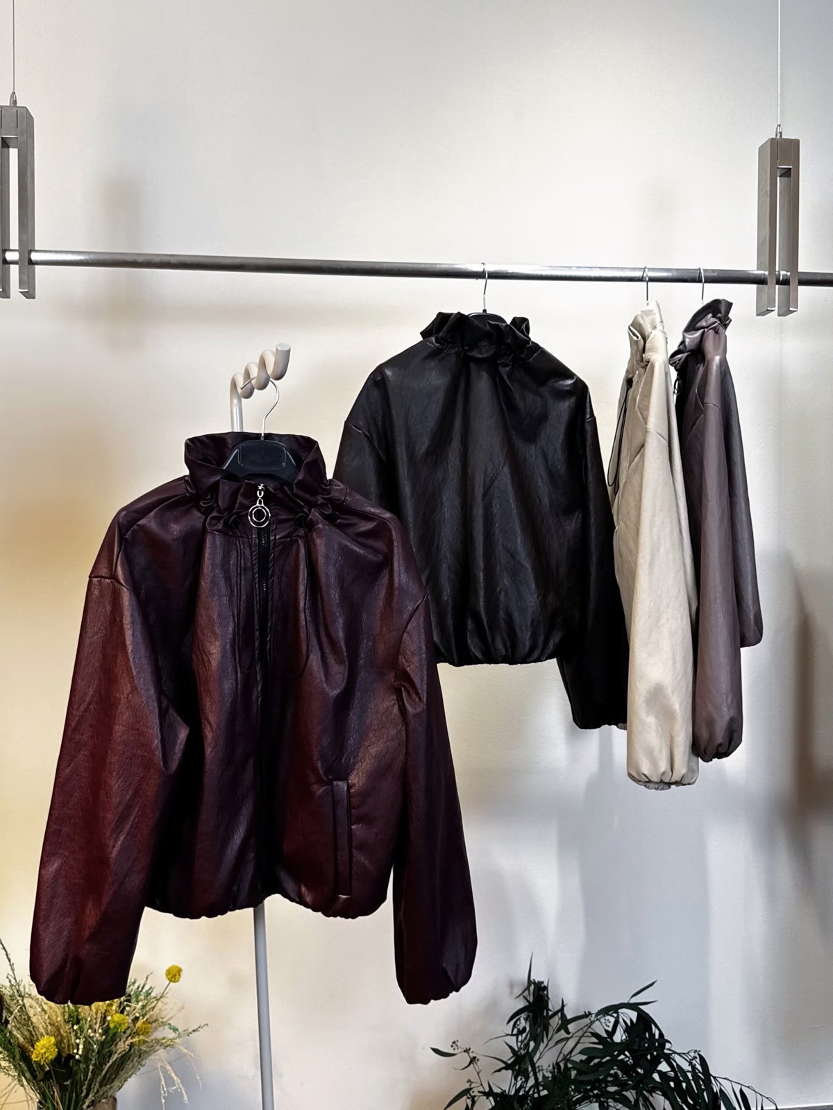 Bomber con collo arricciato 0368/1 – NEUS