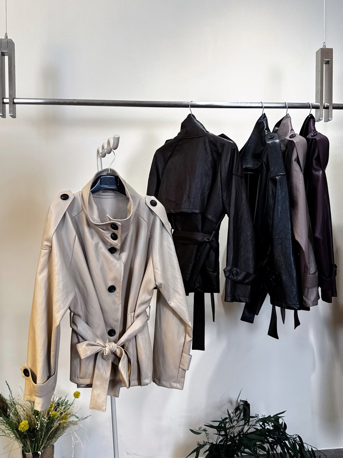 Giacca con cintura 0380 – NEUS