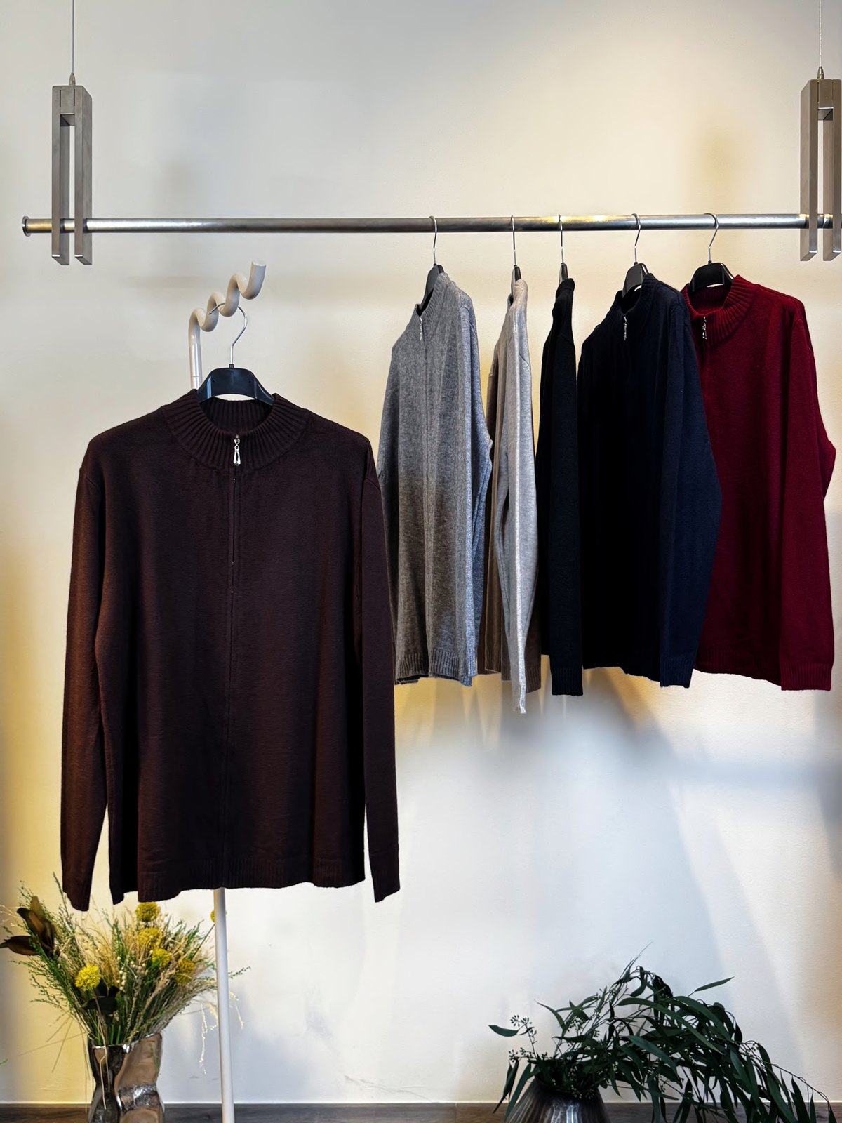 Maglia con mezza zip A3289 – NEUS