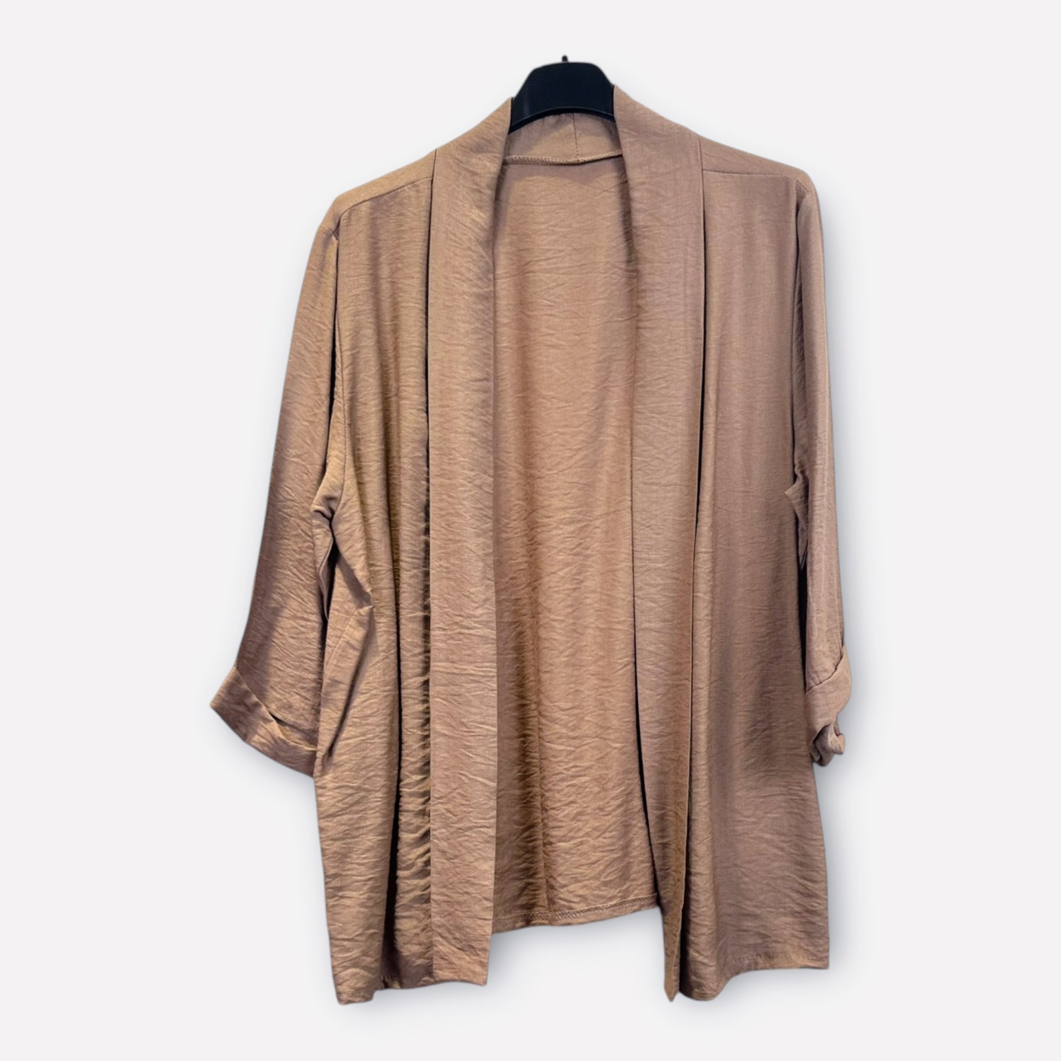 Cardigan leggero aperto sul davanti SS26-C4-27 – NEUS