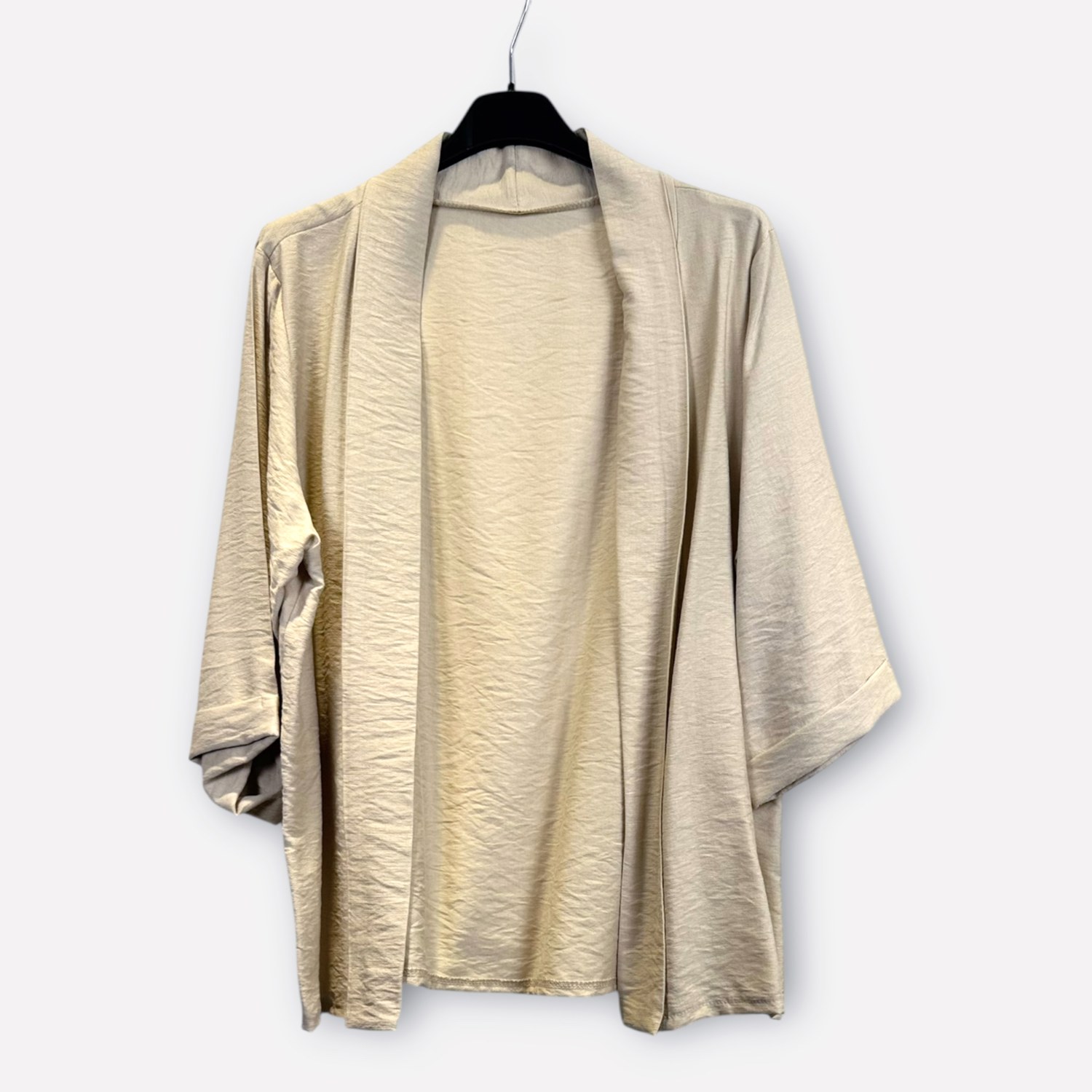Cardigan leggero aperto sul davanti SS26-C4-27 – NEUS
