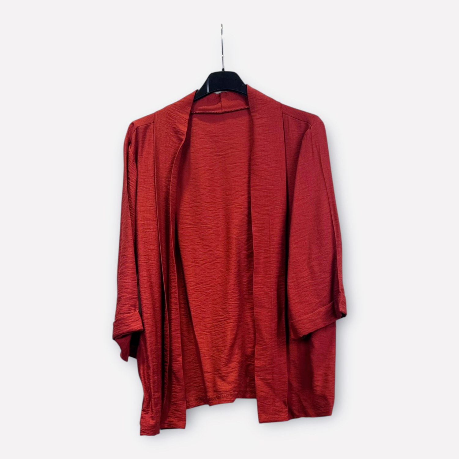 Cardigan leggero aperto sul davanti SS26-C4-27 – NEUS