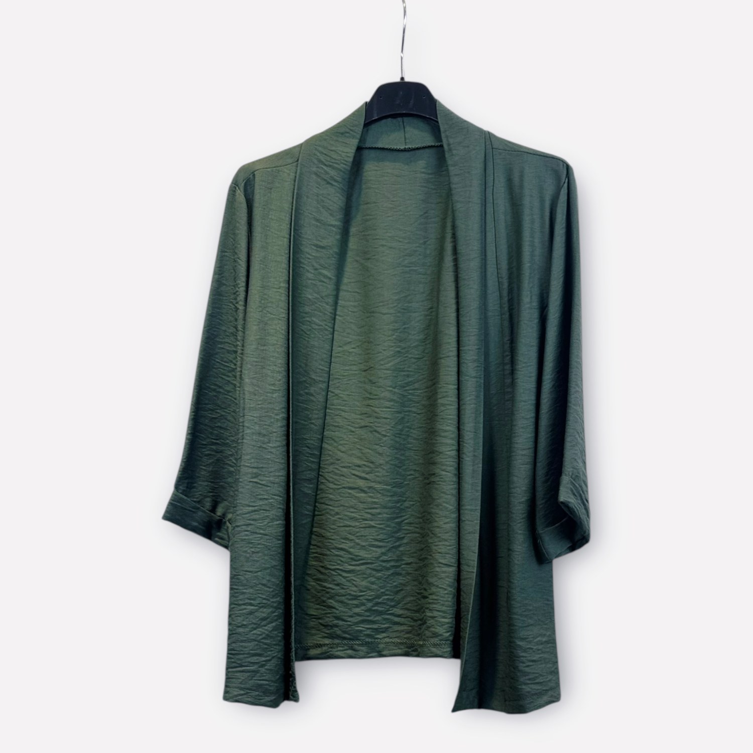 Cardigan leggero aperto sul davanti SS26-C4-27 – NEUS