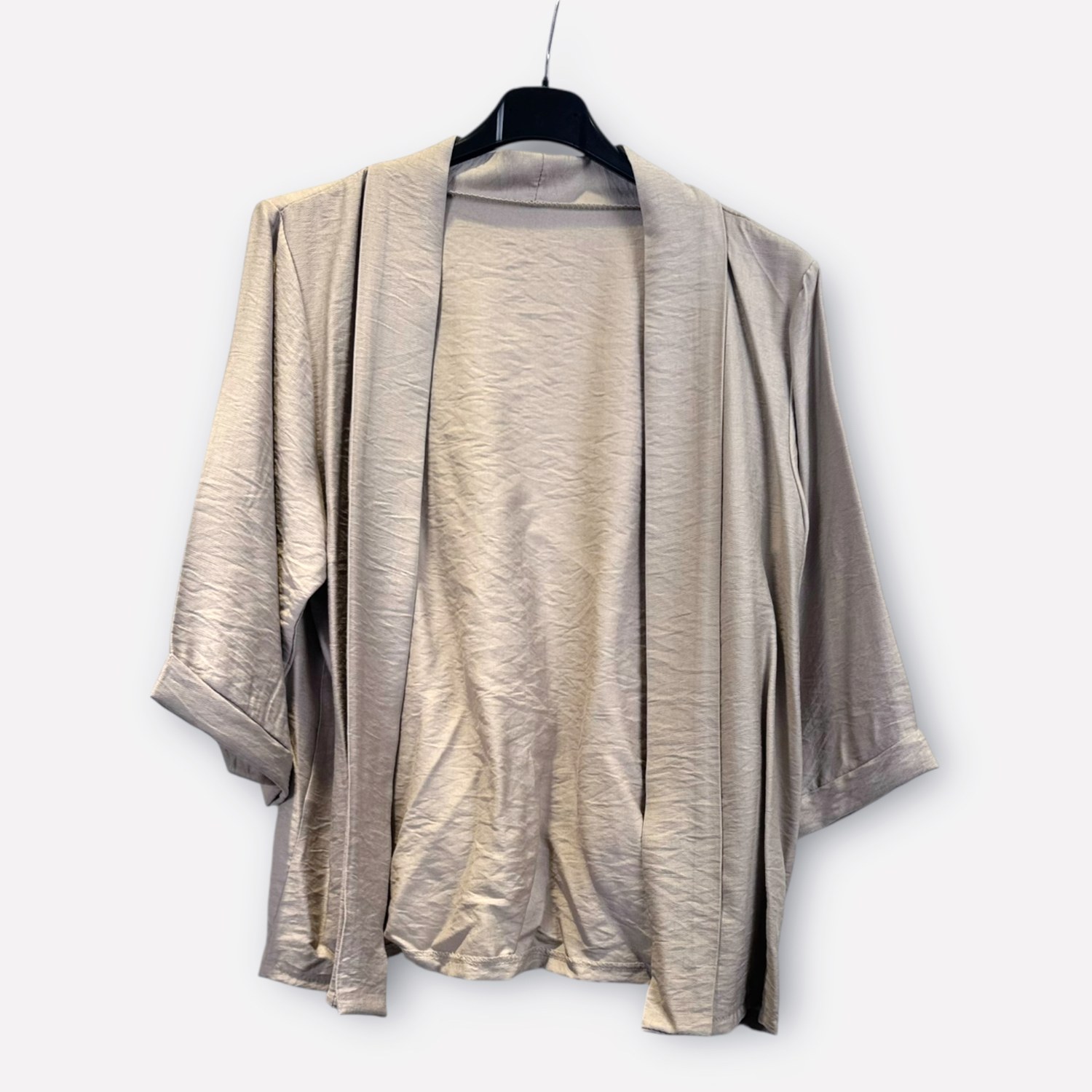 Cardigan leggero aperto sul davanti SS26-C4-27 – NEUS