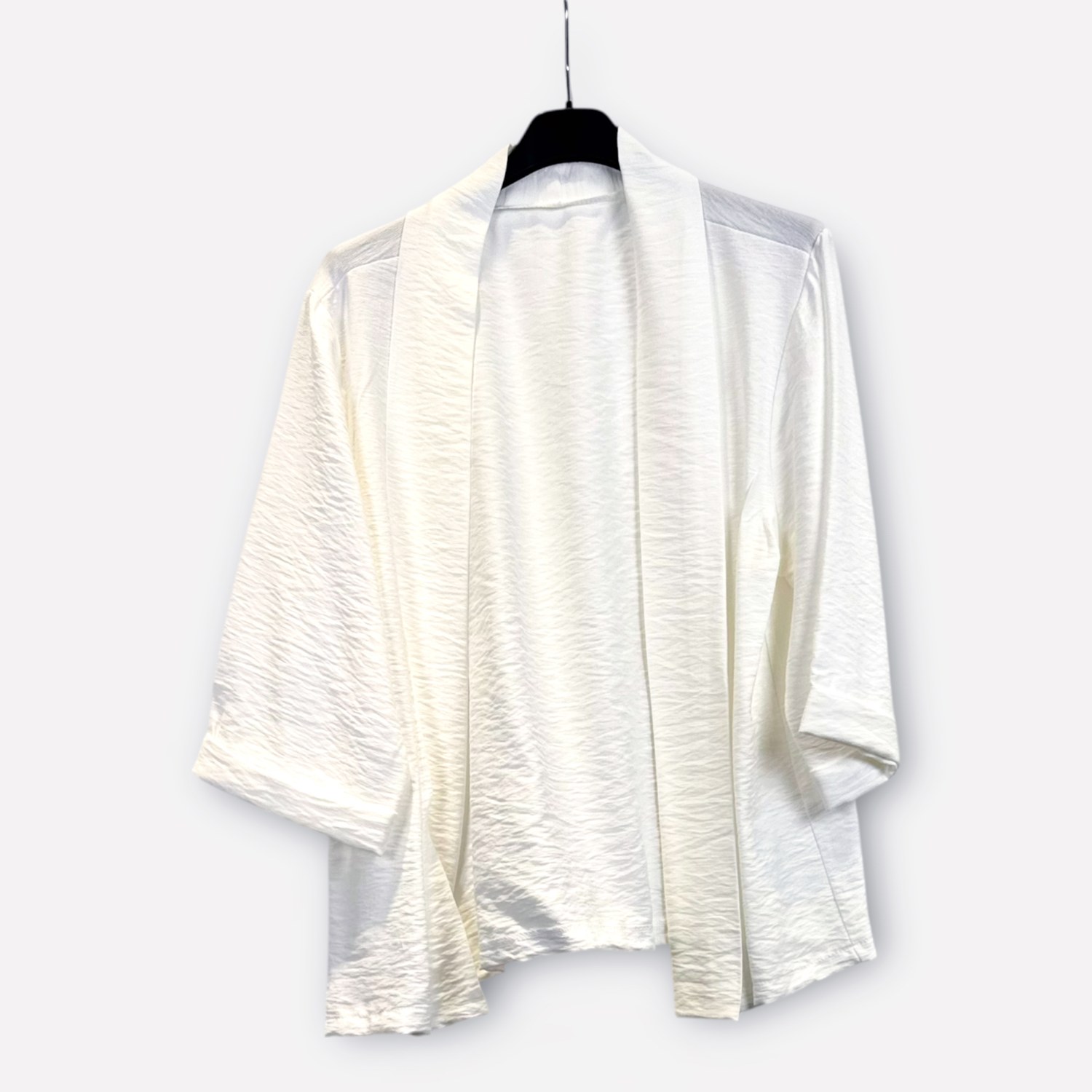 Cardigan leggero aperto sul davanti SS26-C4-27 – NEUS