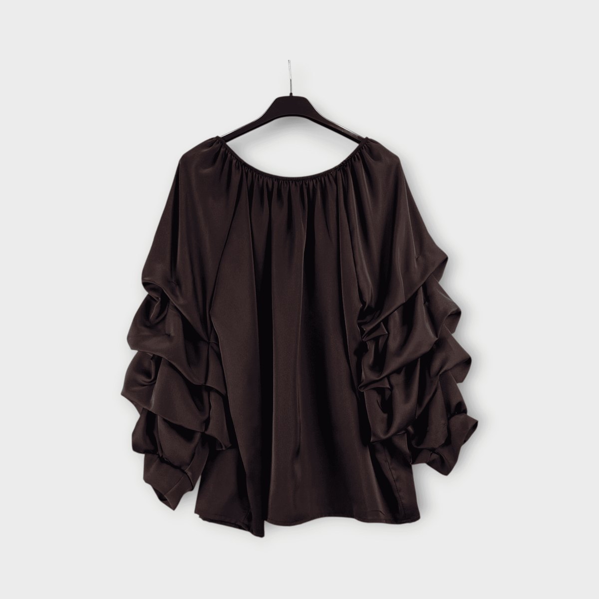 Blusa donna con maniche a volant 0015 – NEUS