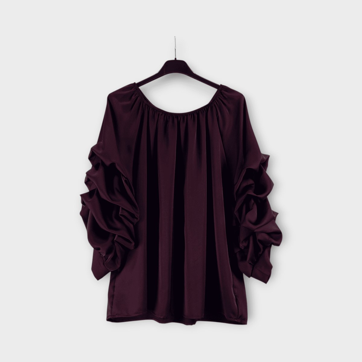 Blusa donna con maniche a volant 0015 – NEUS