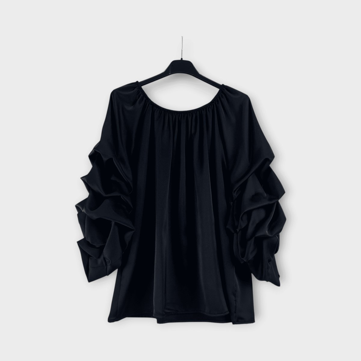 Blusa donna con maniche a volant 0015 – NEUS