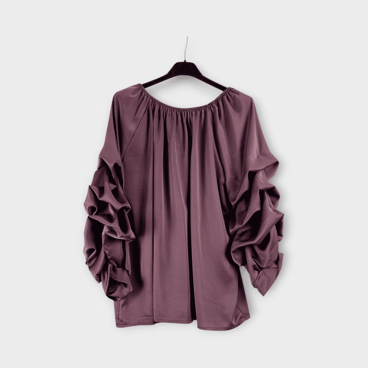Blusa donna con maniche a volant 0015 – NEUS