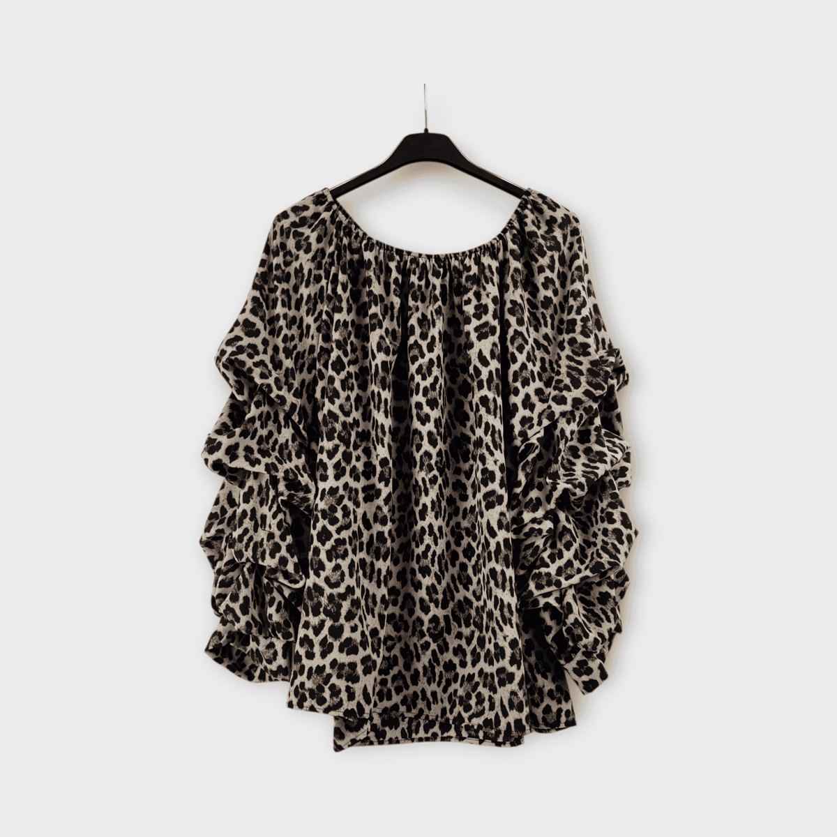 Blusa donna con maniche a volant 0015 – NEUS