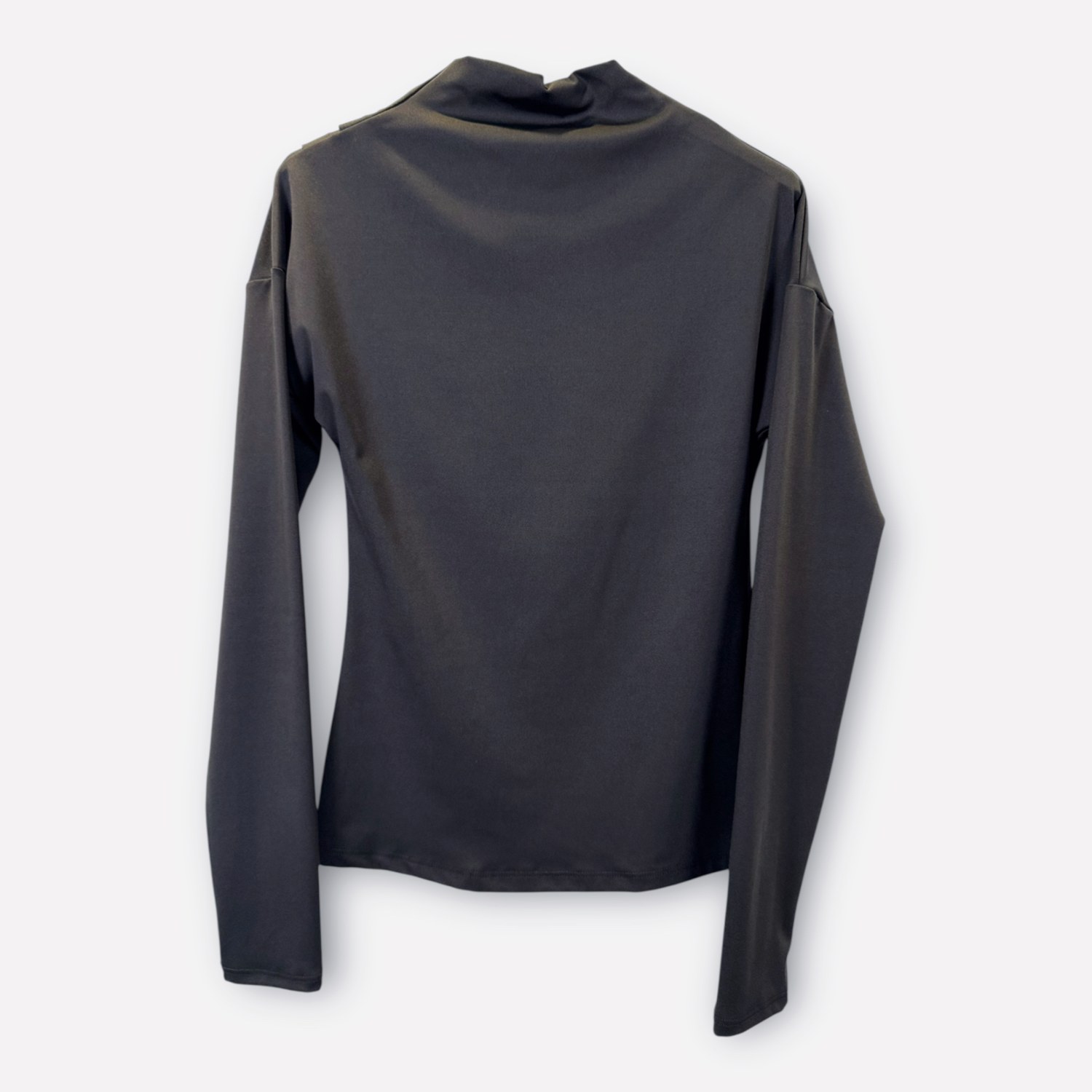 Maglia a maniche lunghe con collo drappeggiato 0201 – NEUS