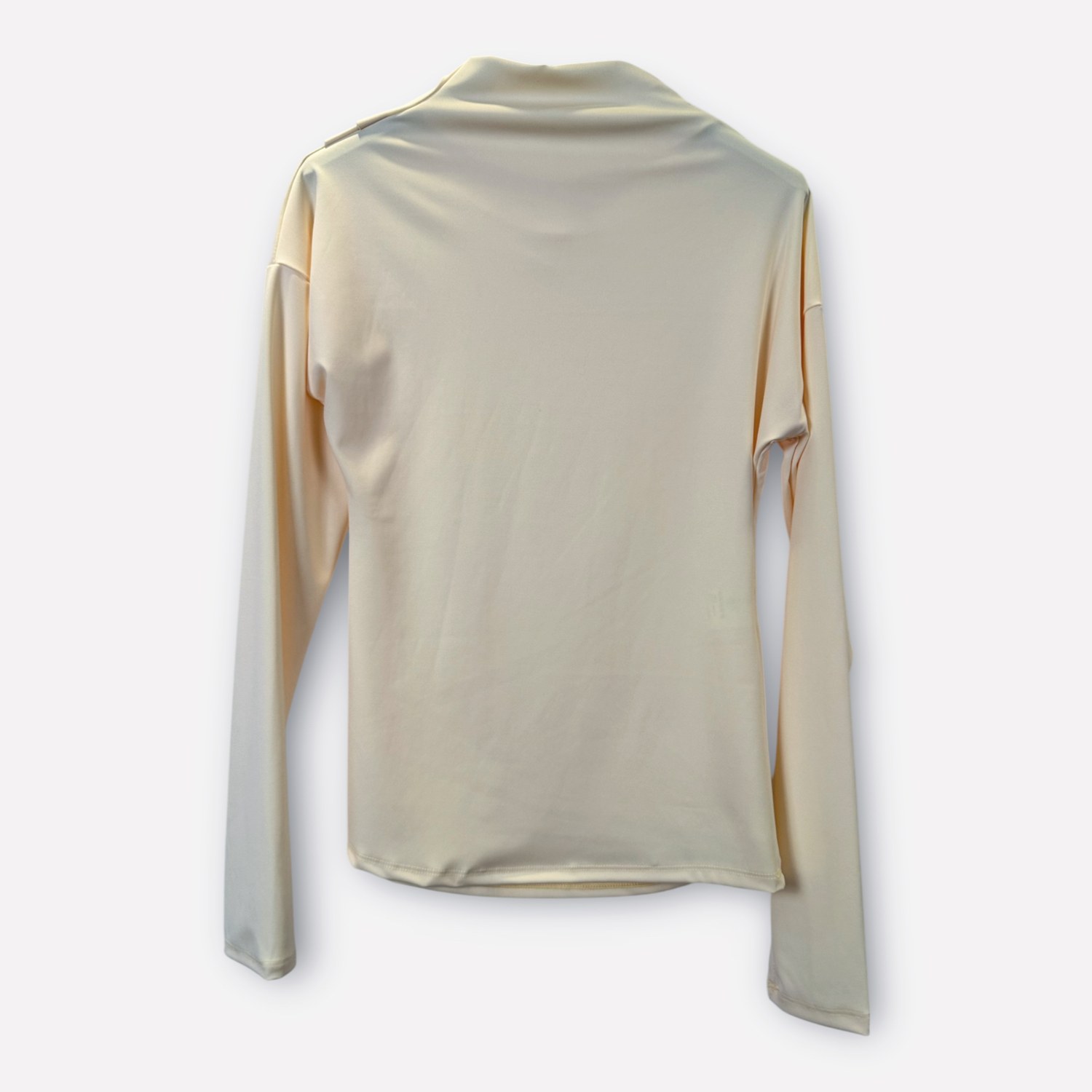 Maglia a maniche lunghe con collo drappeggiato 0201 – NEUS