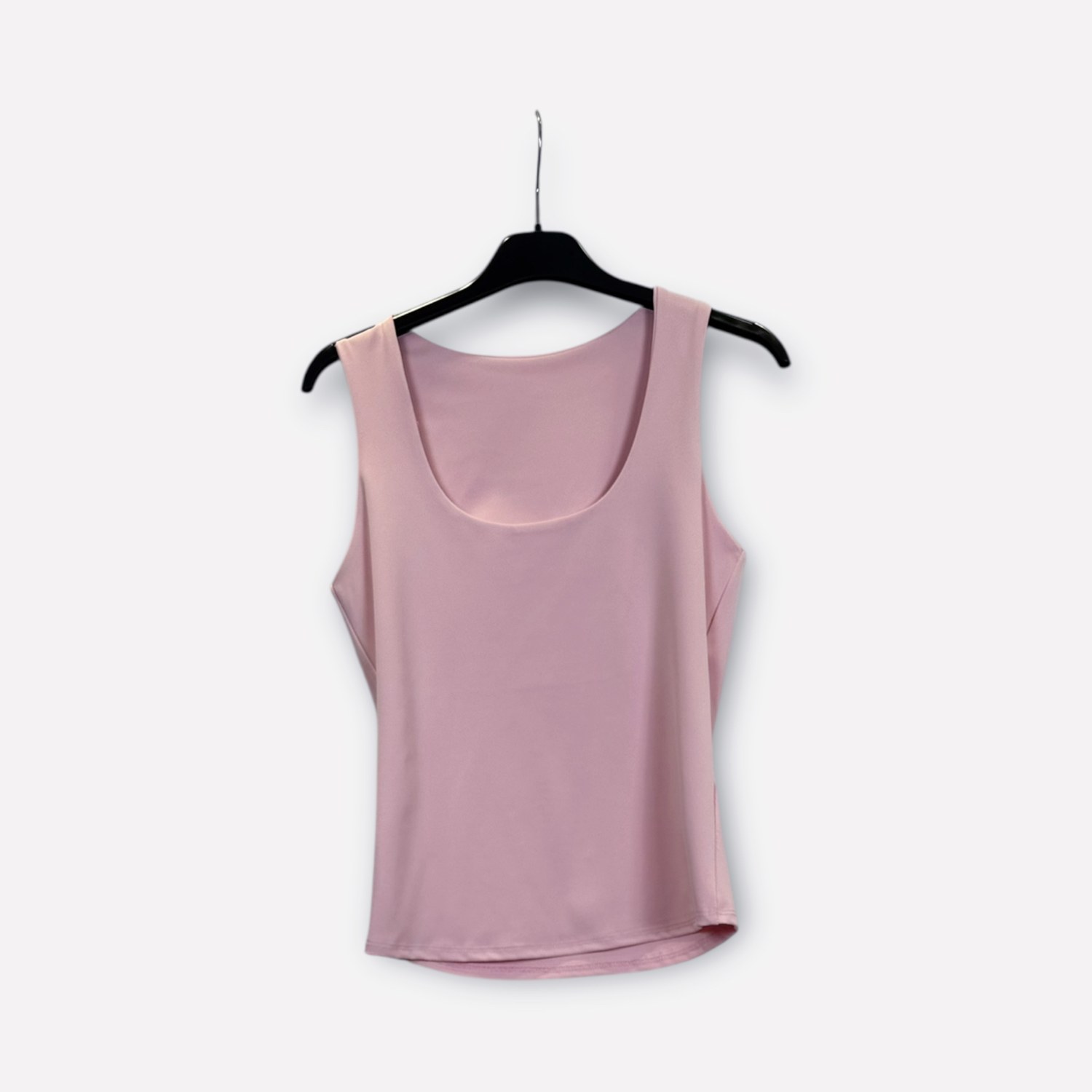 Top aderente smanicato con scollo arrotondato 0232 – NEUS
