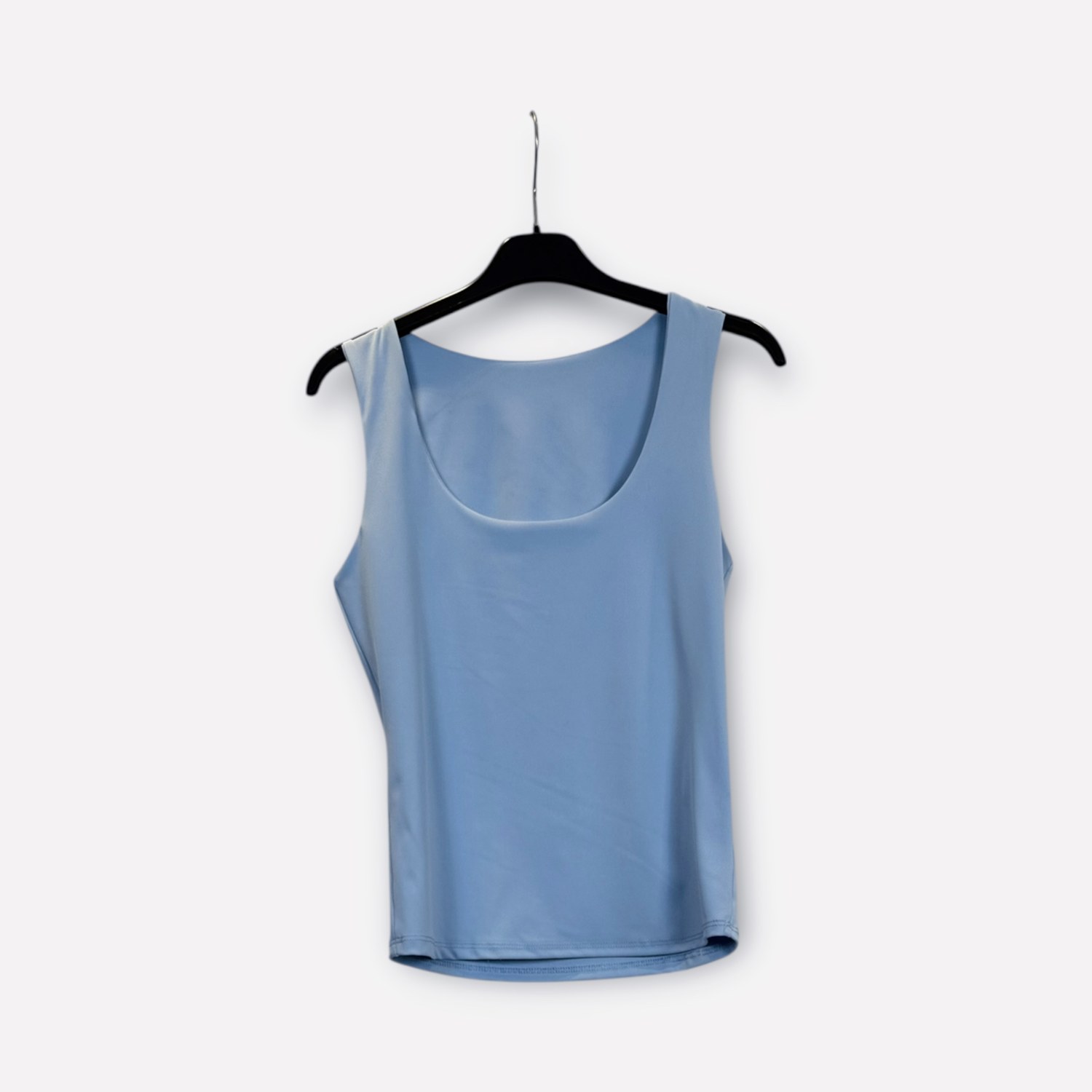 Top aderente smanicato con scollo arrotondato 0232 – NEUS