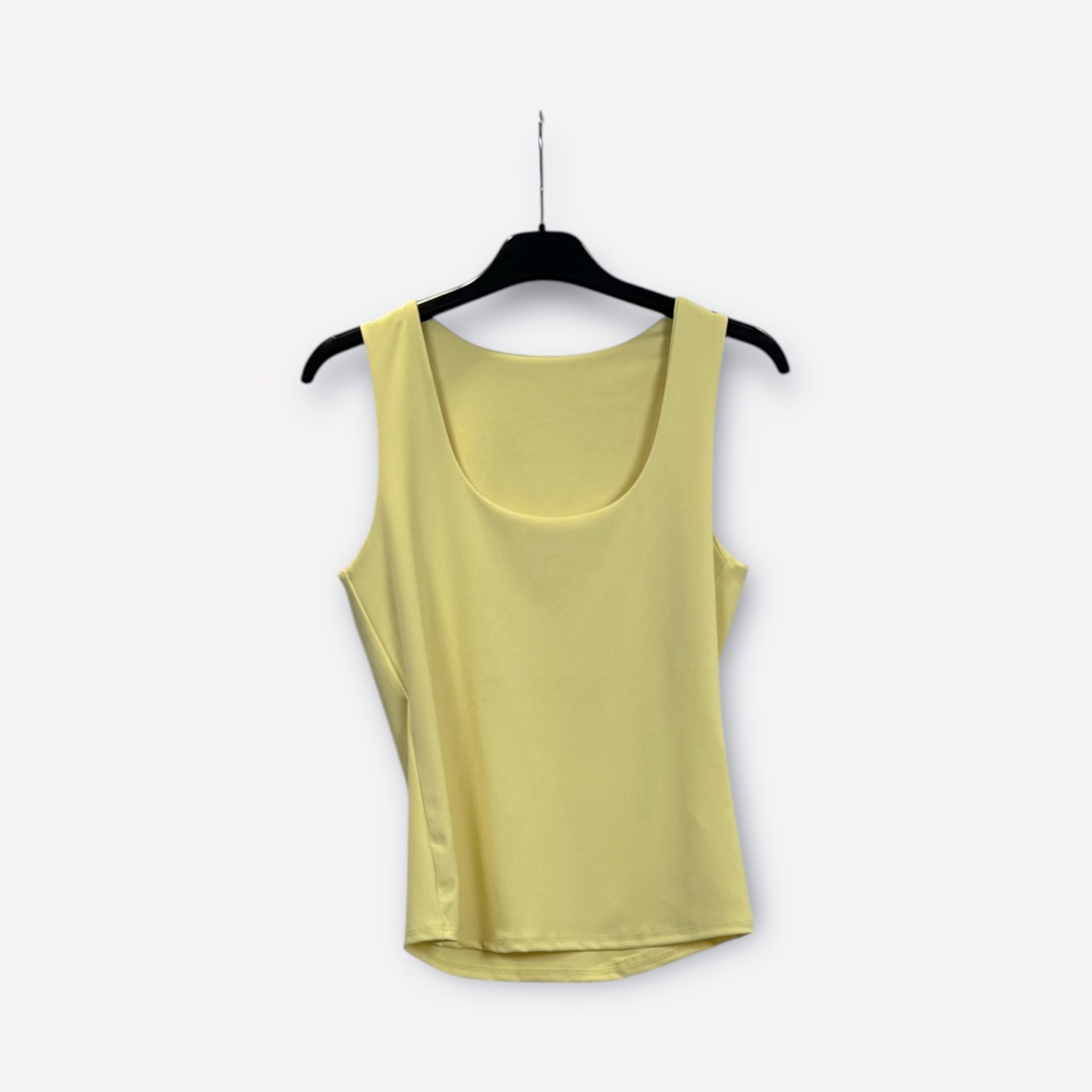 Top aderente smanicato con scollo arrotondato 0232 – NEUS