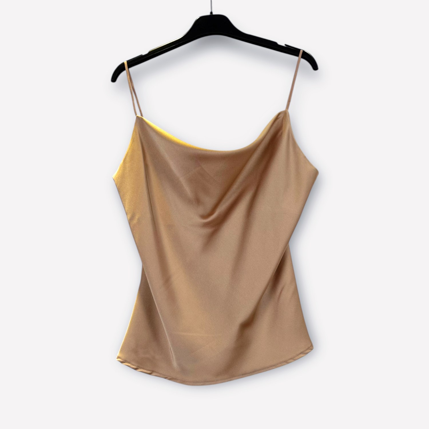 Top in raso con scollo drappeggiato 9649/2 – NEUS