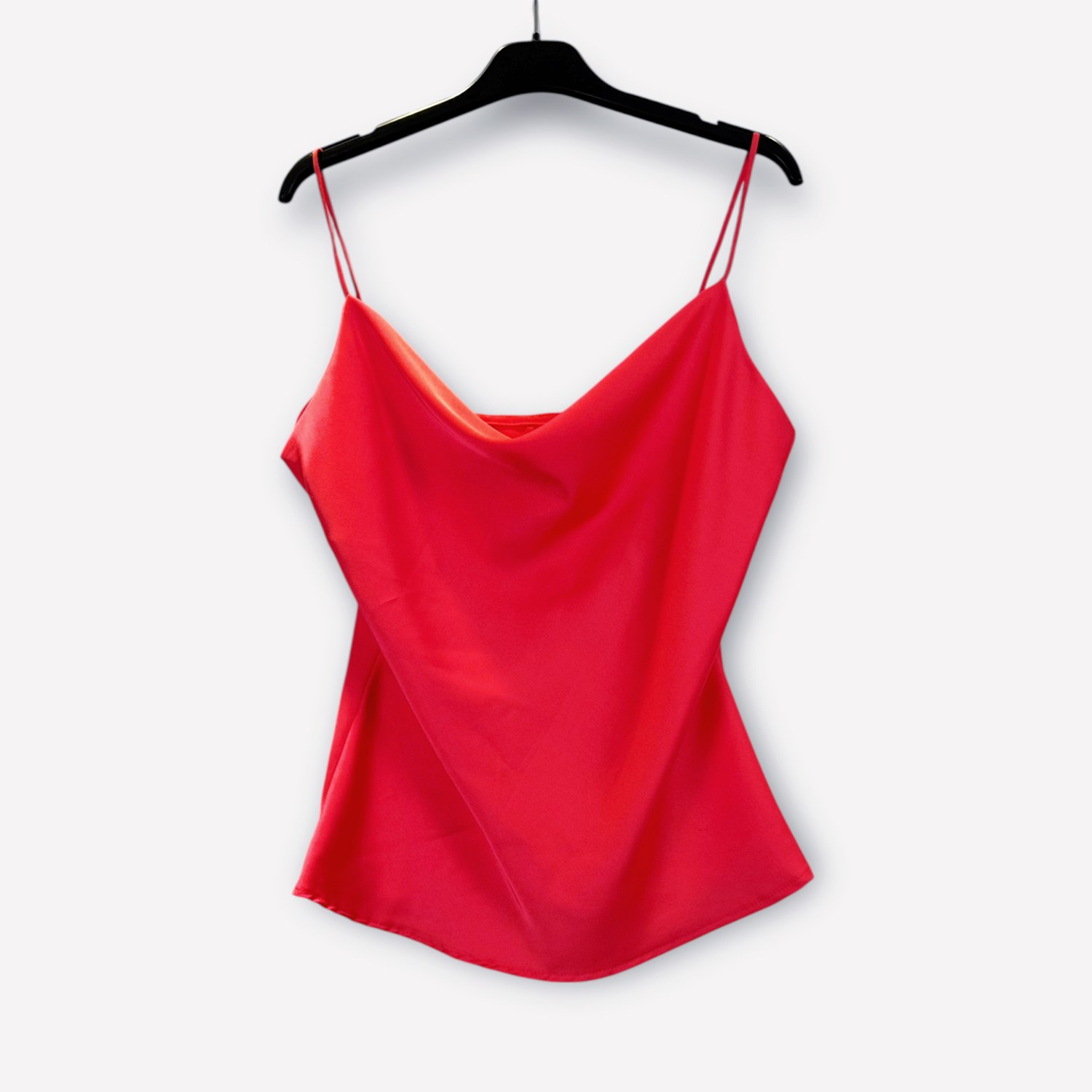 Top in raso con scollo drappeggiato 9649/2 – NEUS