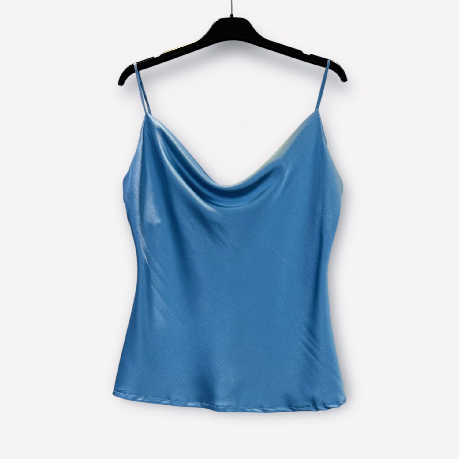 Top in raso con scollo drappeggiato 9649/2 – NEUS