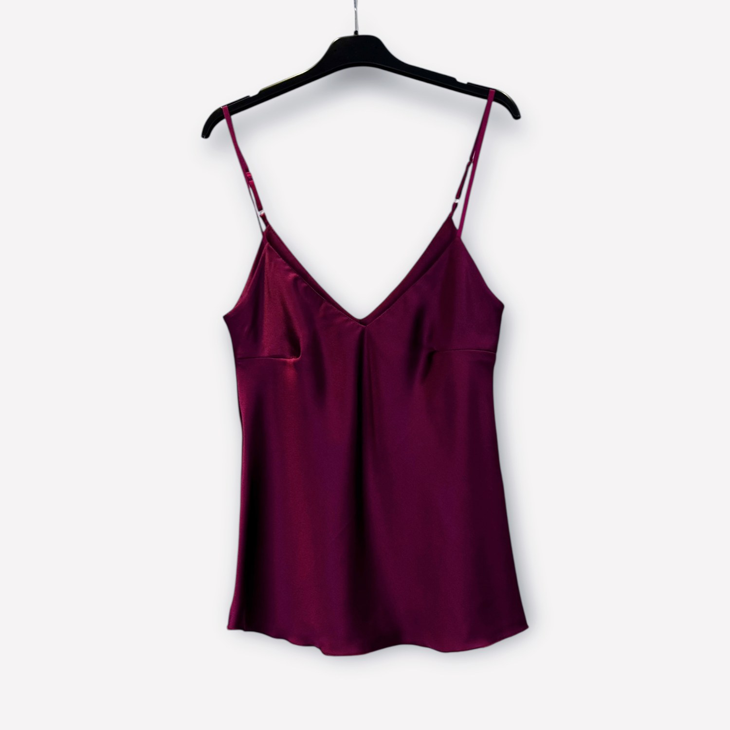Top in raso con scollo drappeggiato 9649/2 – NEUS