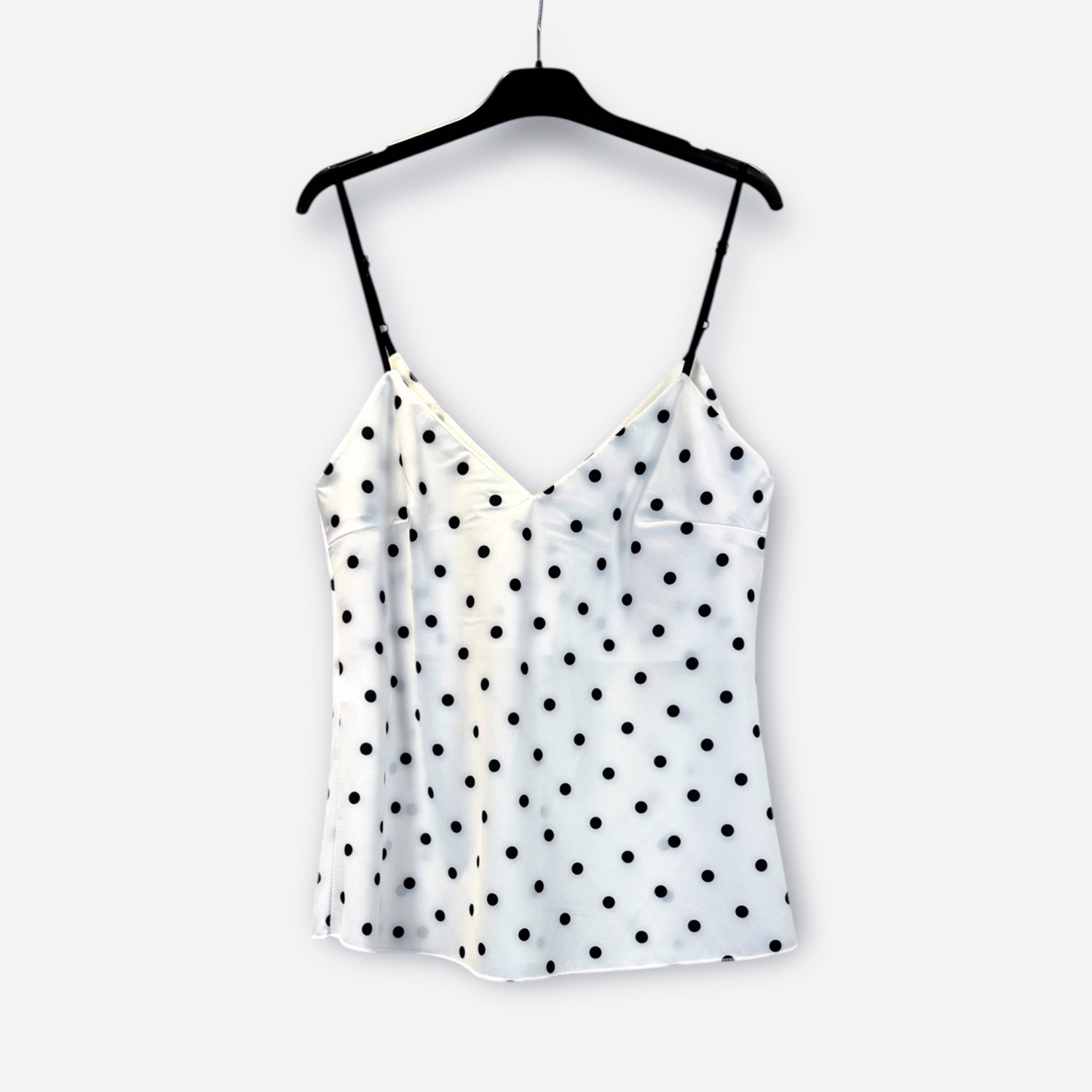 Top in raso con scollo a v 9858 – NEUS