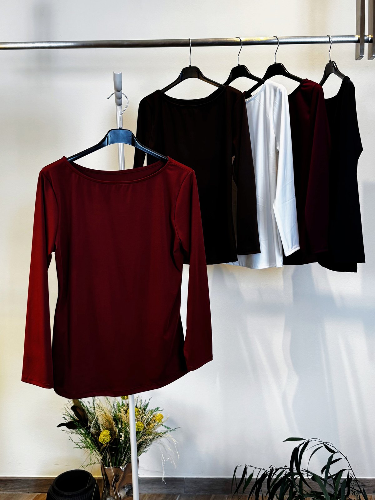 Maglia a maniche lunghe con scollo a barchetta 9937 – NEUS