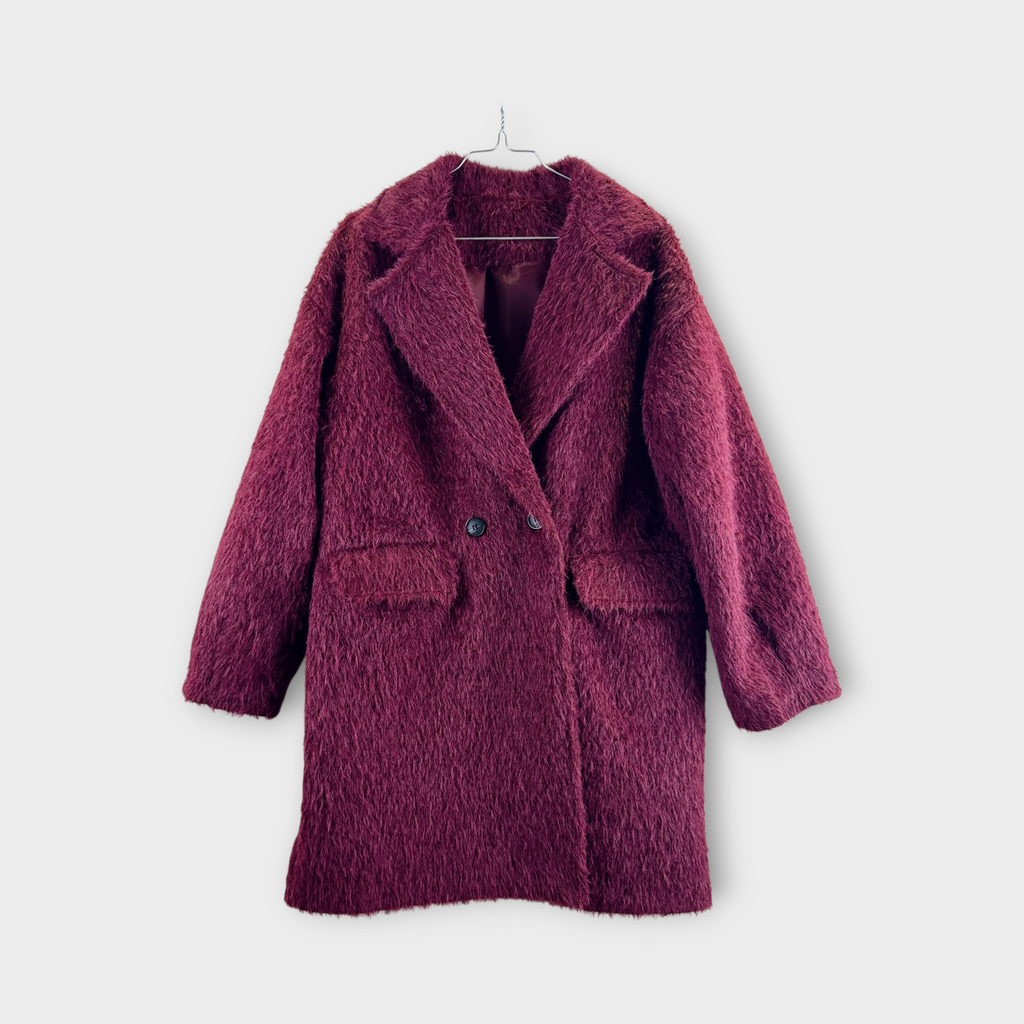 Cappotto  Bordeaux oversize
