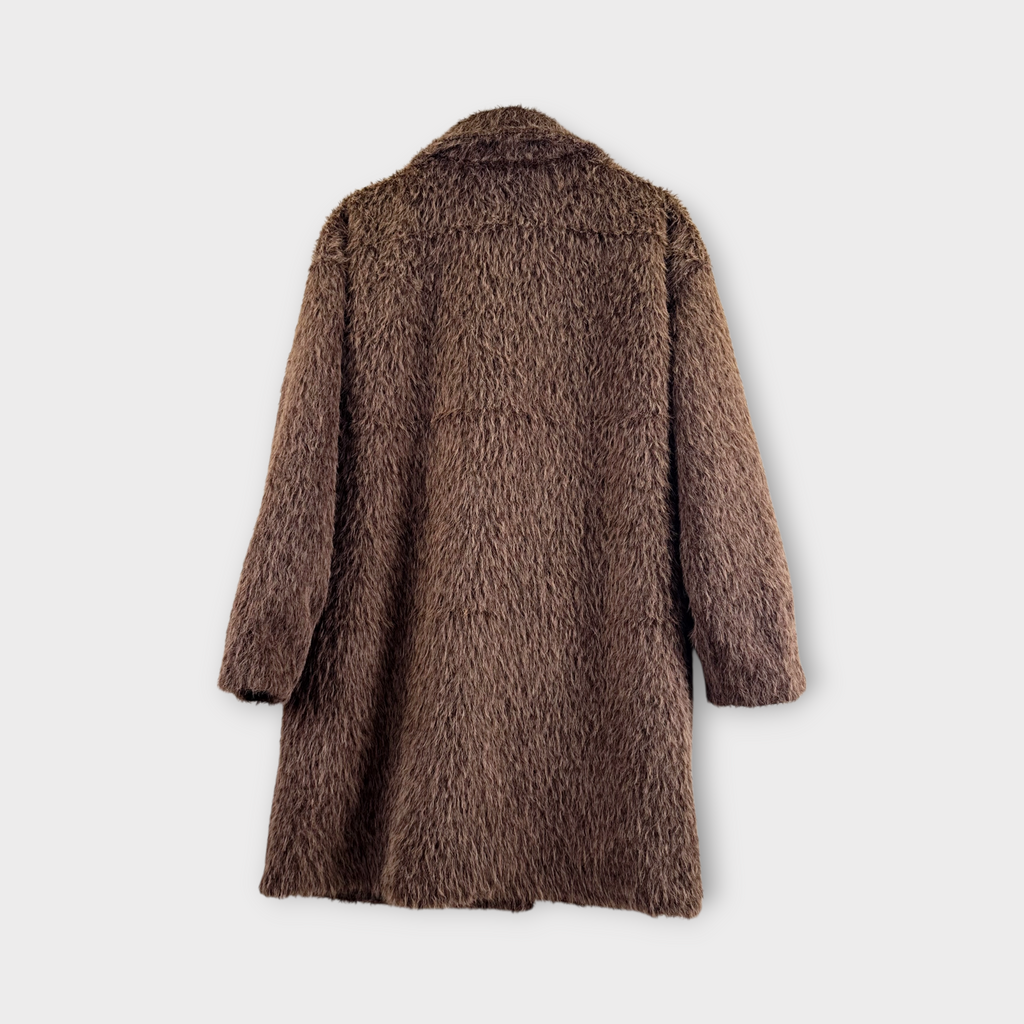 Cappotto marrone oversize