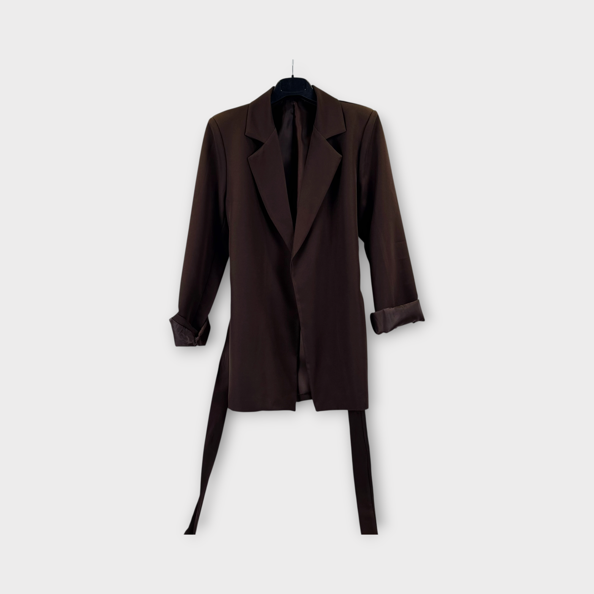 Blazer con cintura Blu navy