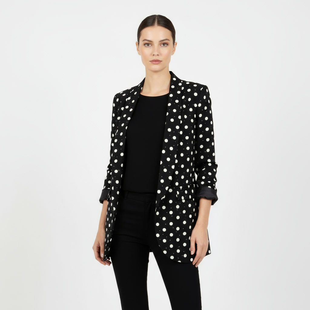 Blazer Pois Nero