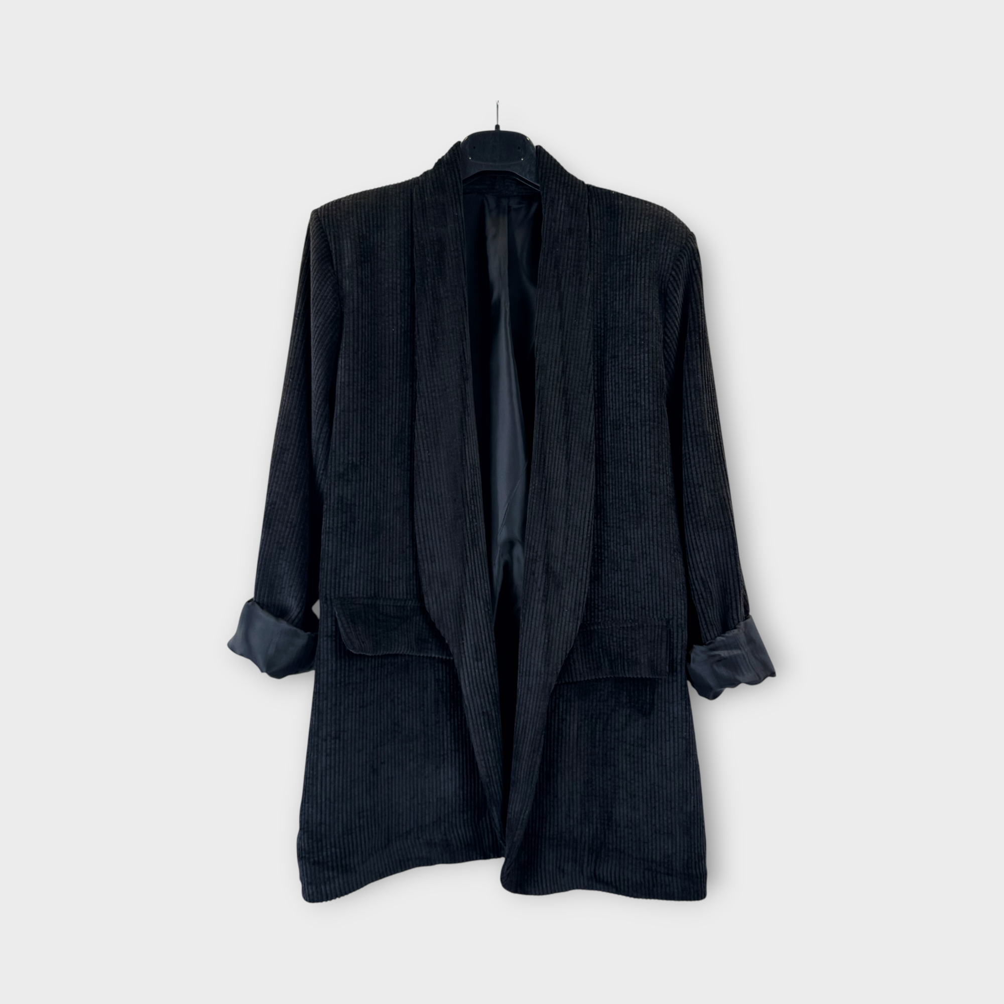 Blazer in velluto a coste Marrone