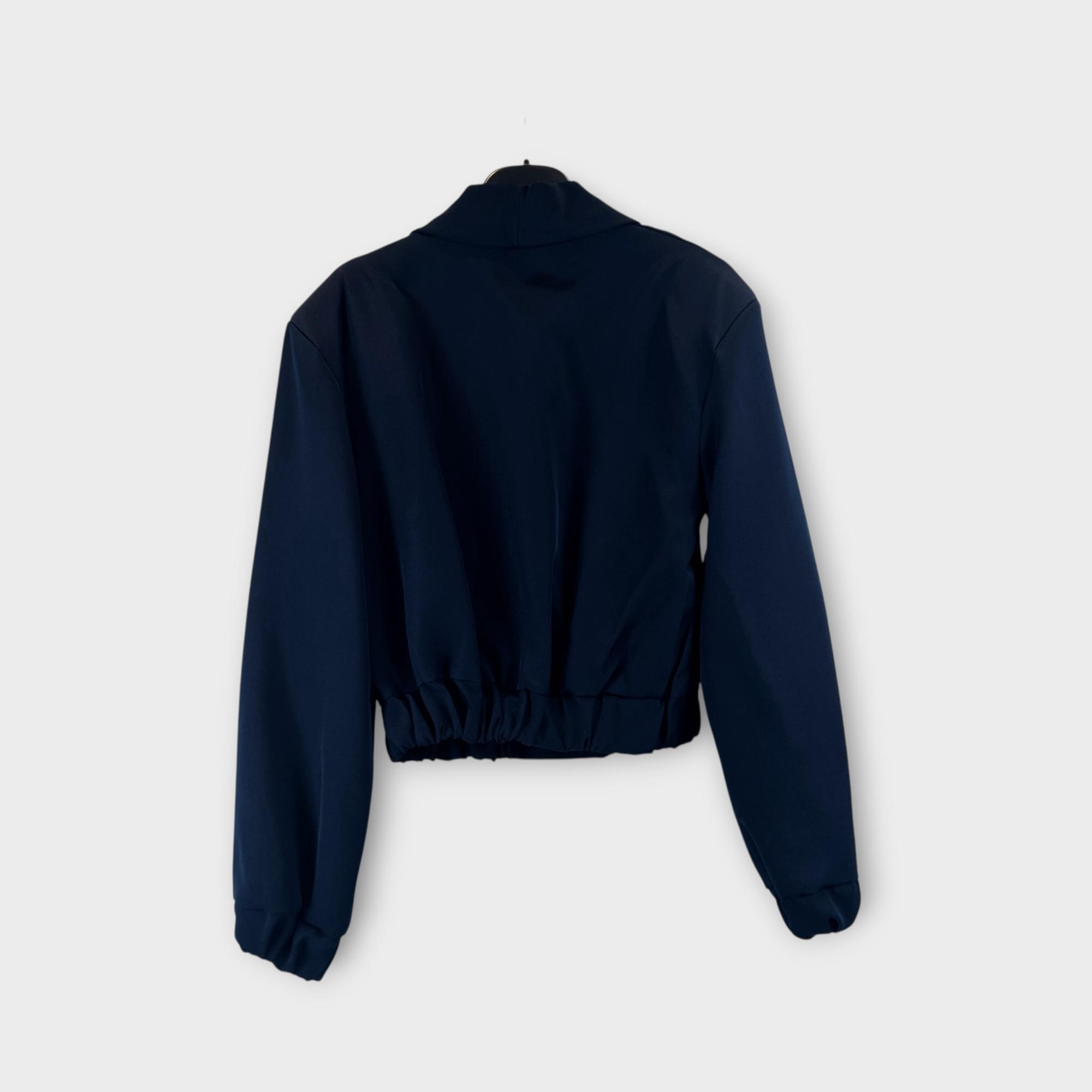 Giacca corta doppiopetto Blu navy