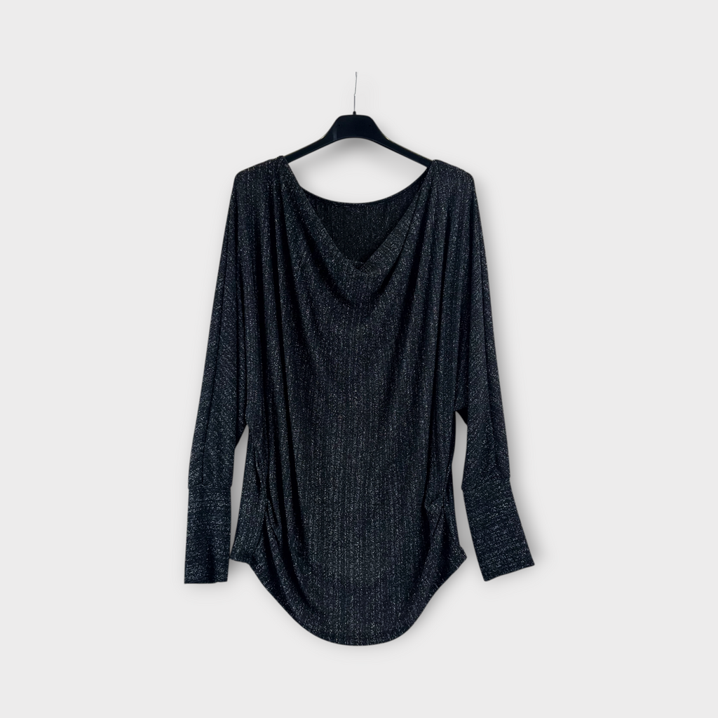 Maglia Nero lurex