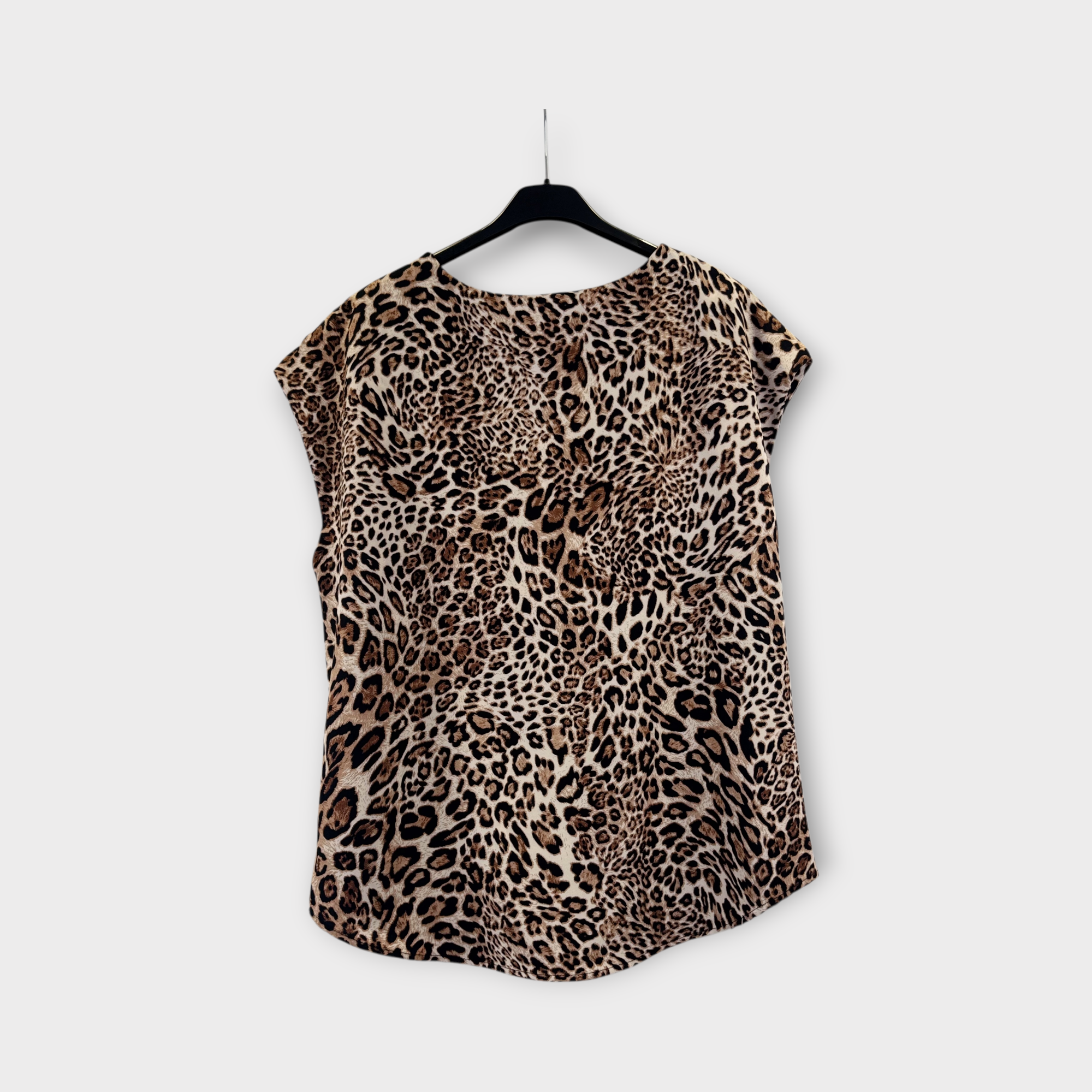 Blusa Leopardo senza maniche